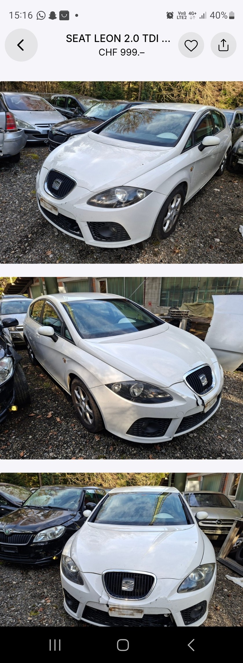 SEAT Leon 2.0 TDI FR