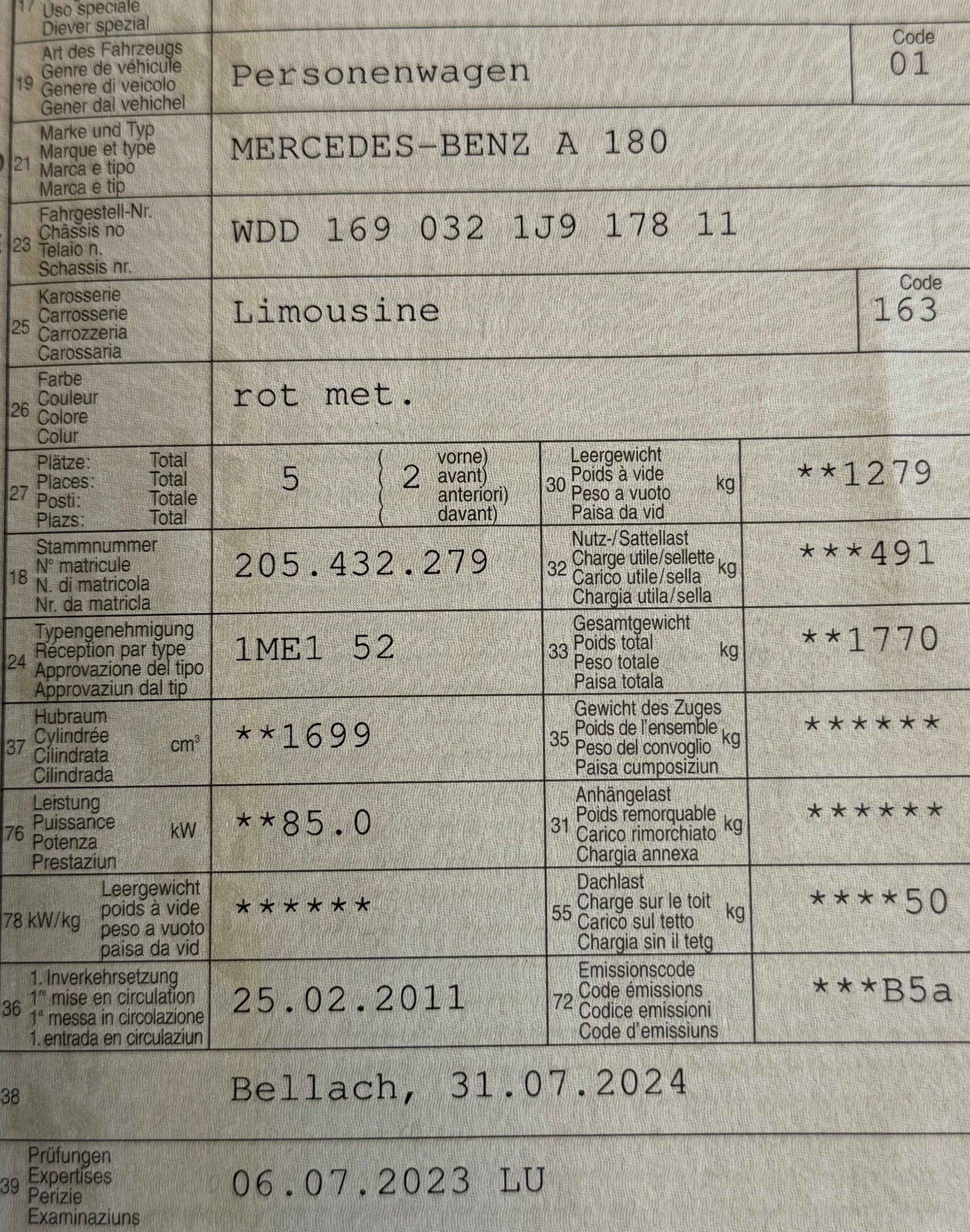 MERCEDES-BENZ A 180-image-14