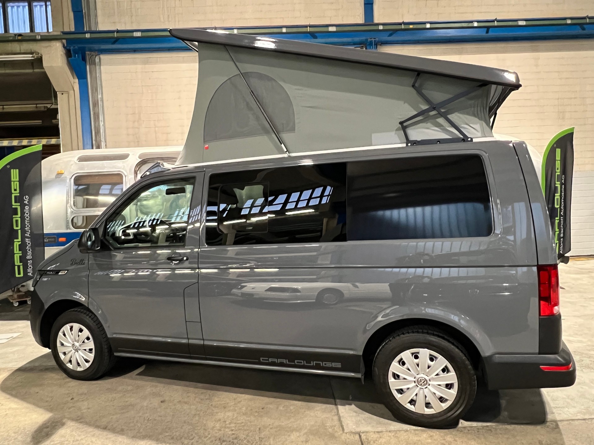 VW T6.1 2.0 TDI Summermobil (ähnlich California) *** Camping-Ausbau NEU *** pure gray-image-10