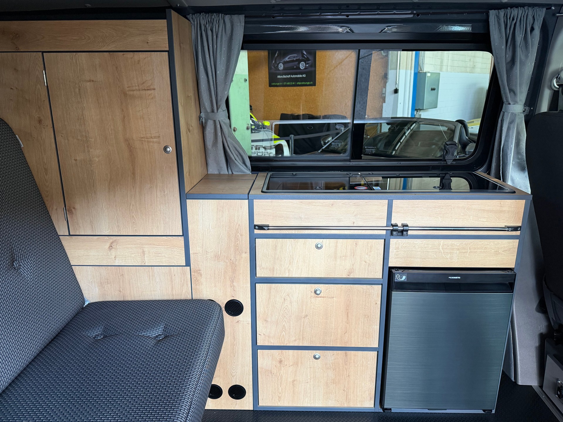 VW T6.1 2.0 TDI Summermobil (ähnlich California) *** Camping-Ausbau NEU *** pure gray-showroom-element-2