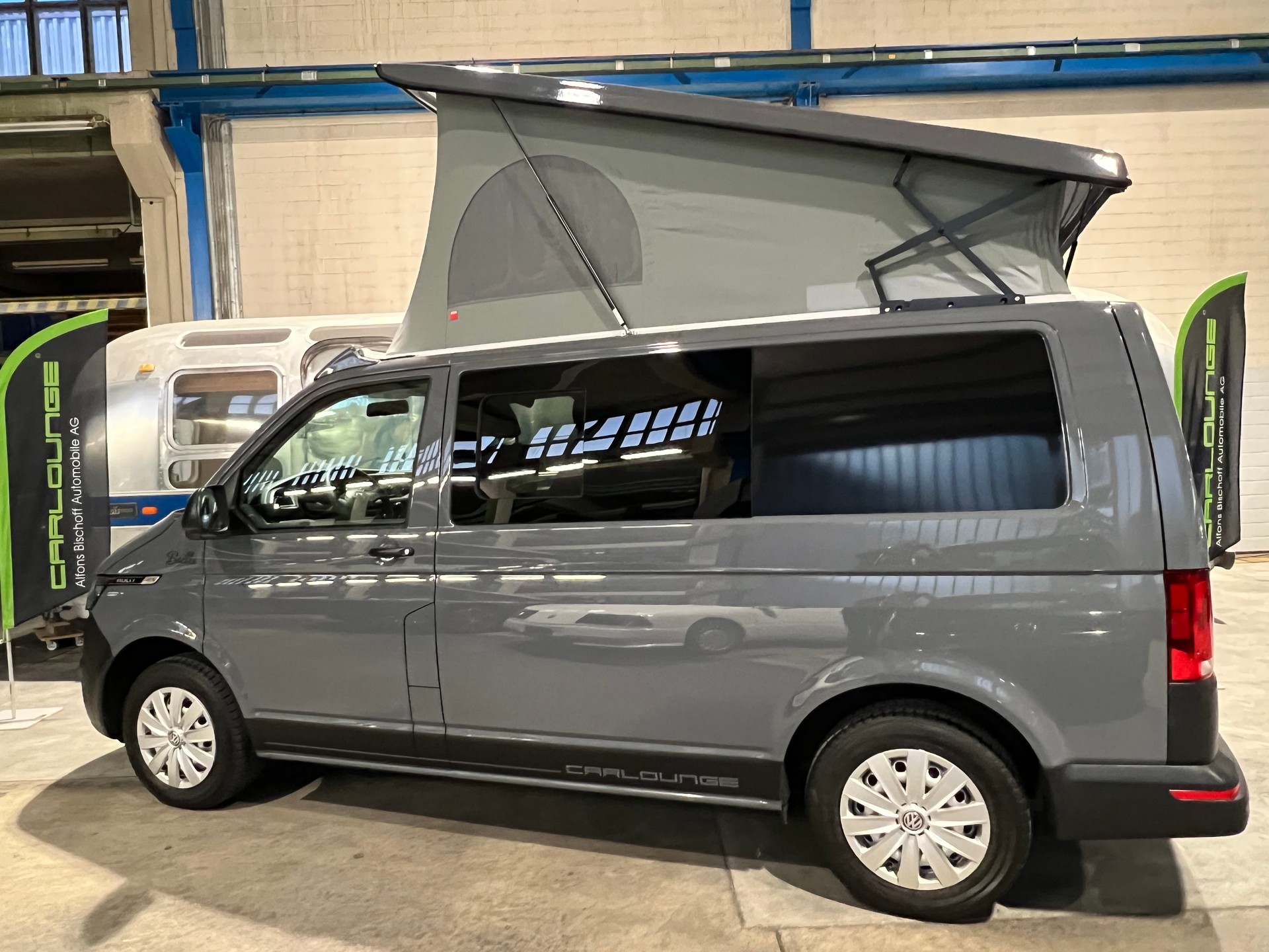 VW T6.1 2.0 TDI Summermobil (ähnlich California) *** Camping-Ausbau NEU *** pure gray-showroom-element-1