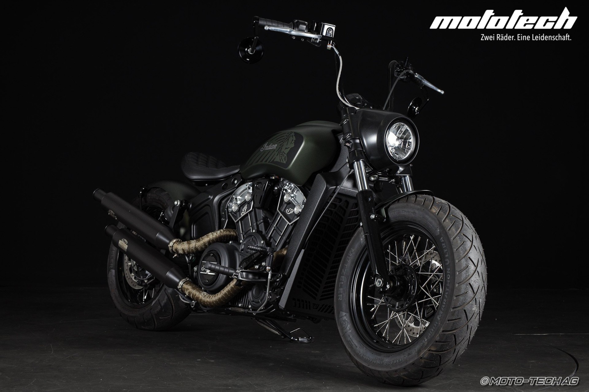 INDIAN Scout Bobber Twenty (35kW) Jekill & Hyde SONDERUMBAU