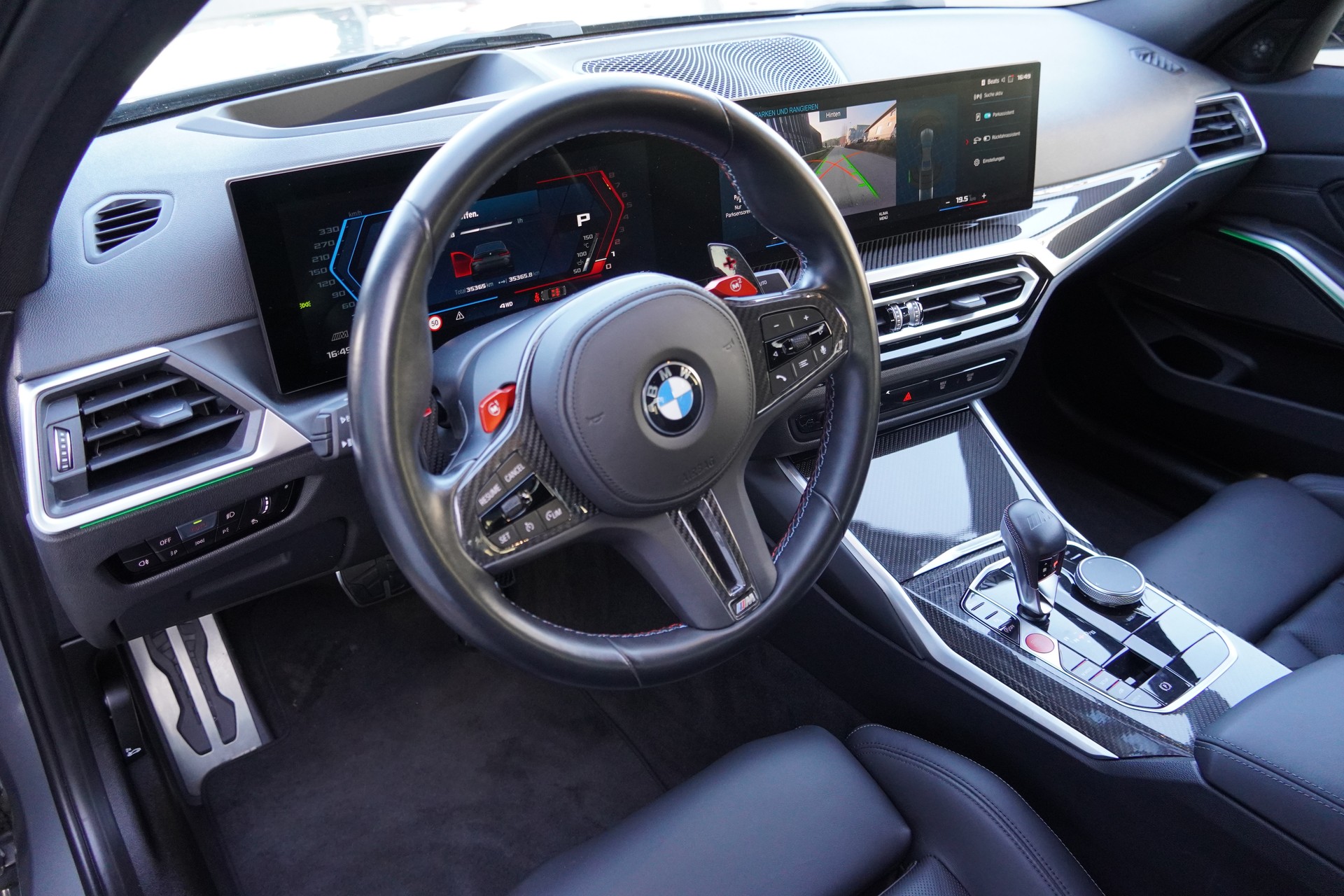 BMW M3 Competition M xDrive// CURVED DISPLAY //CARBON INTERIEURLEISTEN//-image-10