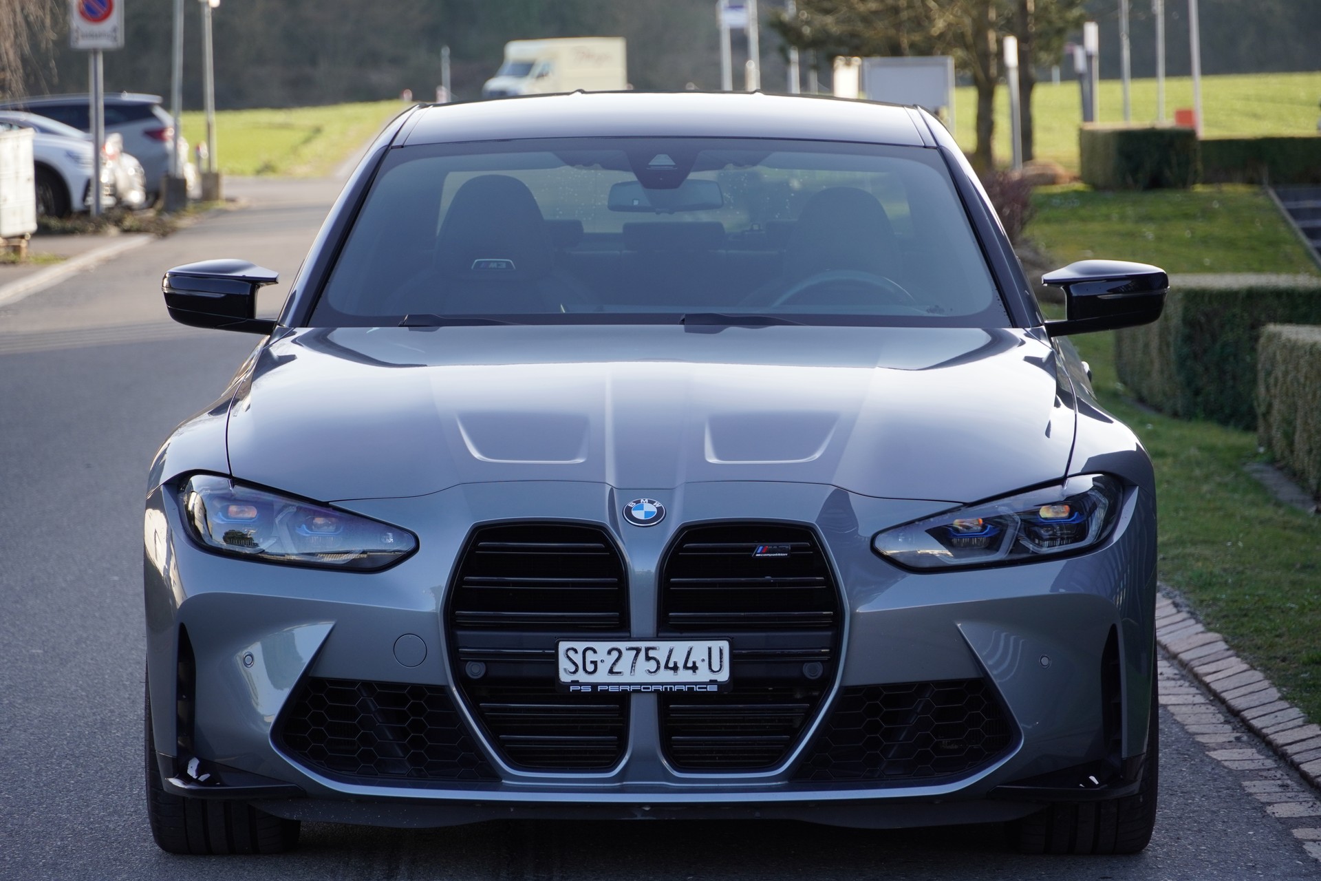 BMW M3 Competition M xDrive// CURVED DISPLAY //CARBON INTERIEURLEISTEN//-image-3