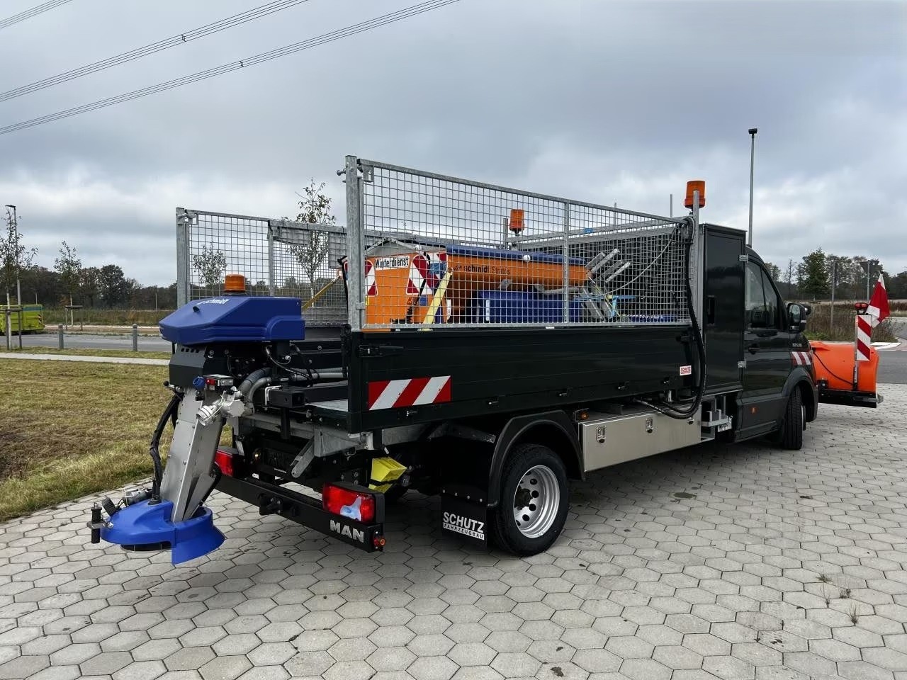 MAN TGE 6.160 Winterdienst, Schild + Streuer-image-3