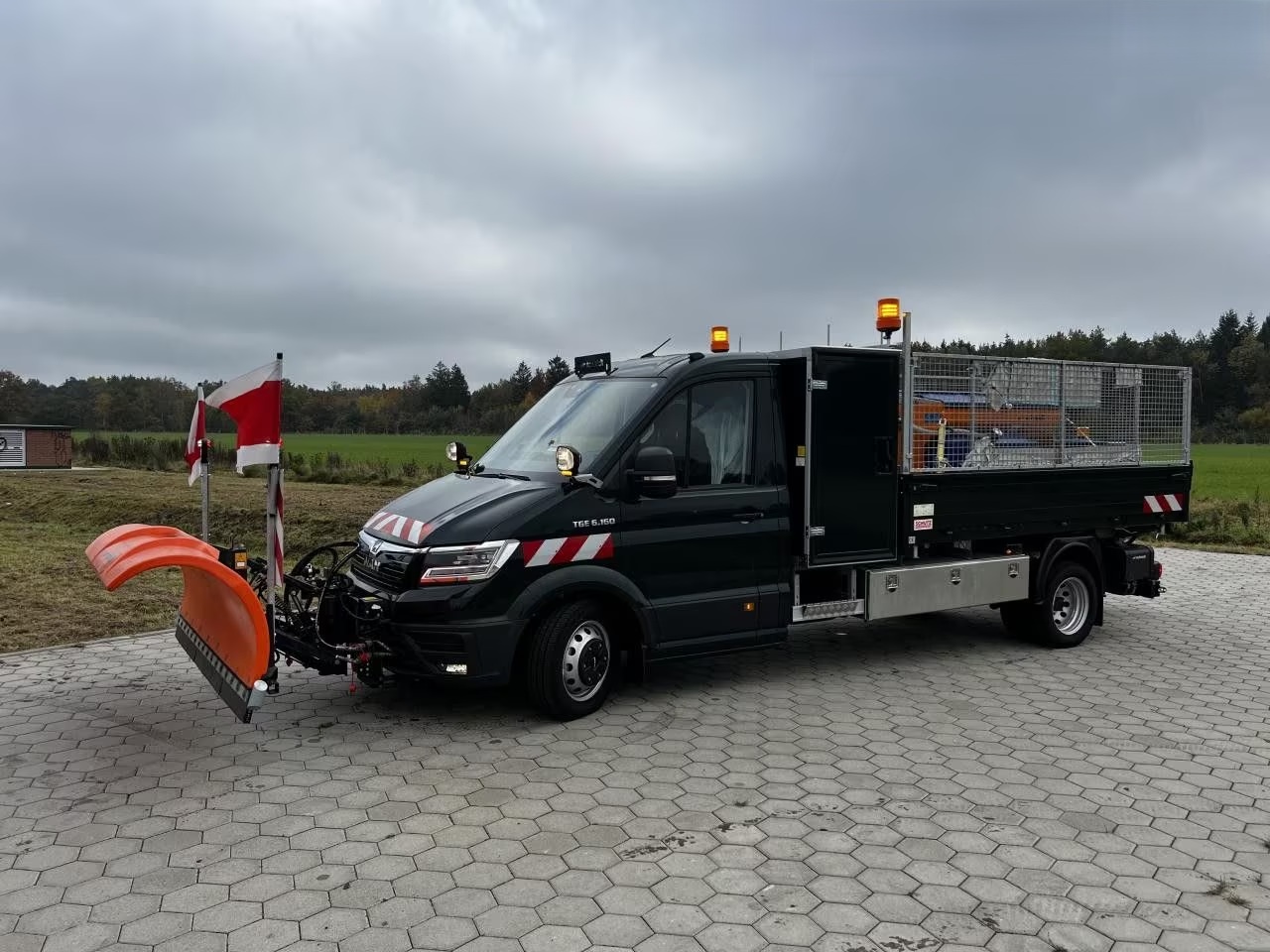 MAN TGE 6.160 Winterdienst, Schild + Streuer-image-1
