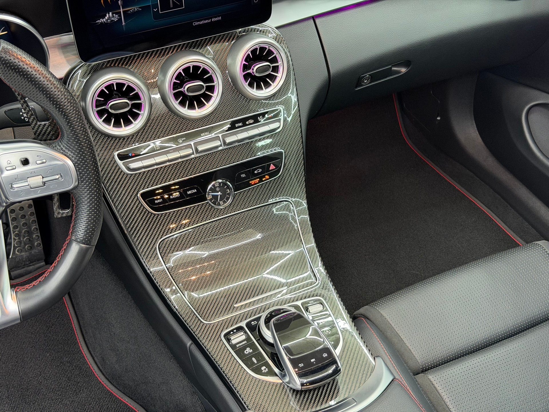 MERCEDES-BENZ C 43 AMG 4Matic Speedshift TCT 9G * H&R / 19’ Concaver wheels / Full options / CH Auto*-image-9