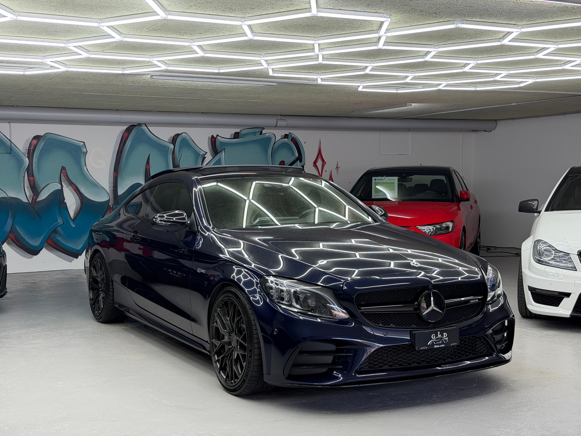 MERCEDES-BENZ C 43 AMG 4Matic Speedshift TCT 9G * H&R / 19’ Concaver wheels / Full options / CH Auto*-image-1