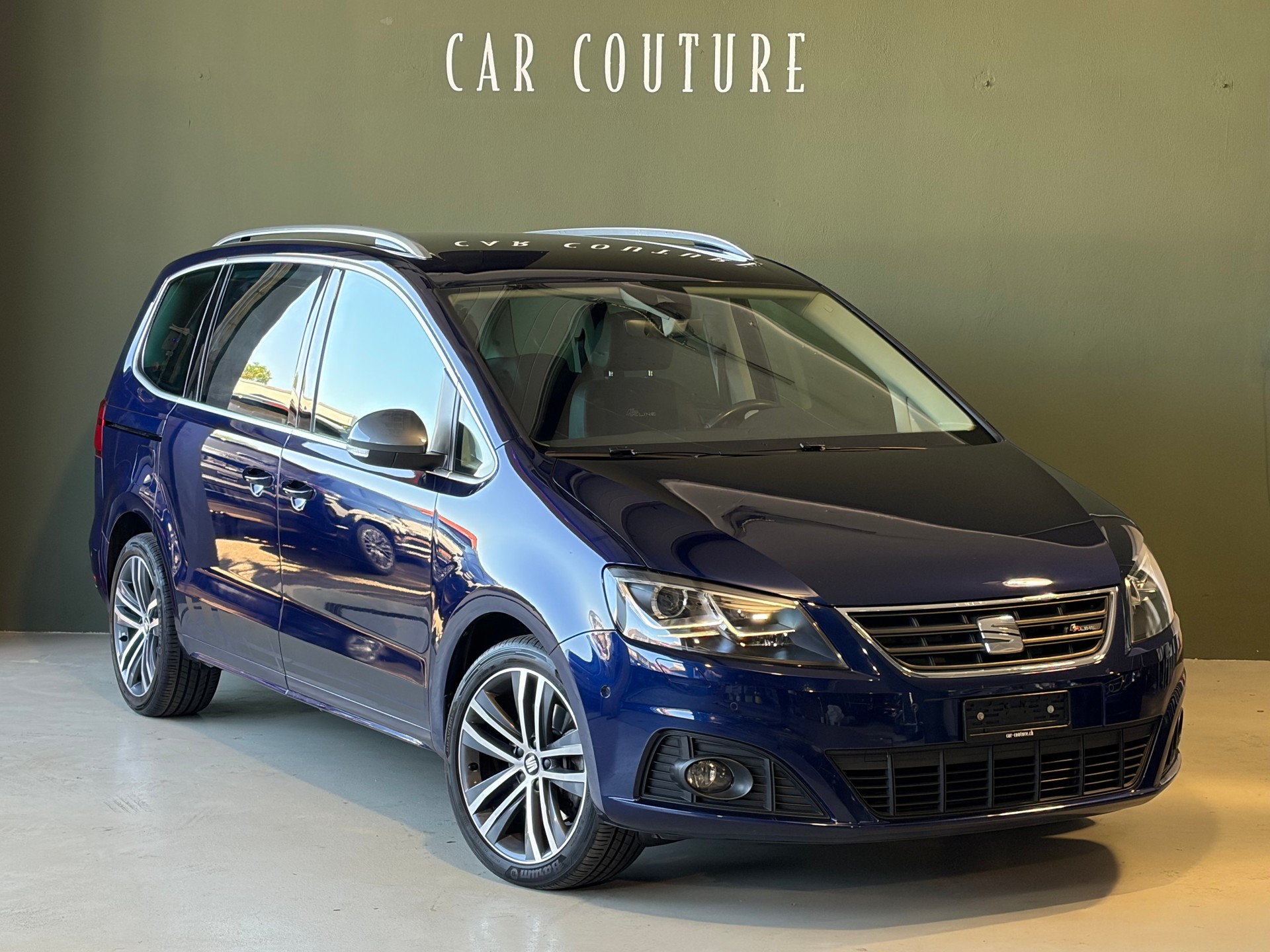 SEAT Alhambra 2.0 TDI FR Line 4Drive *7Plätzer*Anhängerkupplung*Ab MFK*2 Kindersitze integriert*-image-2