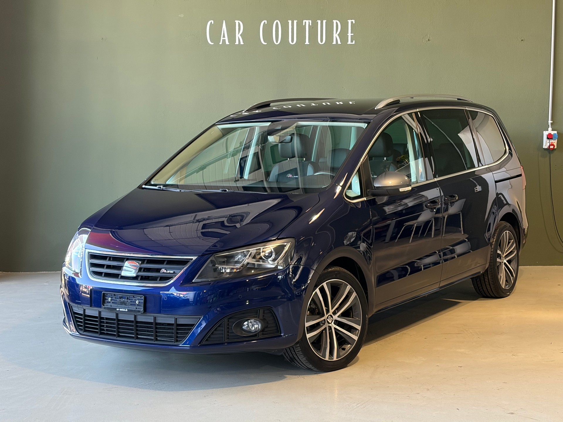 SEAT Alhambra 2.0 TDI FR Line 4Drive *7Plätzer*Anhängerkupplung*Ab MFK*2 Kindersitze integriert*-image-1