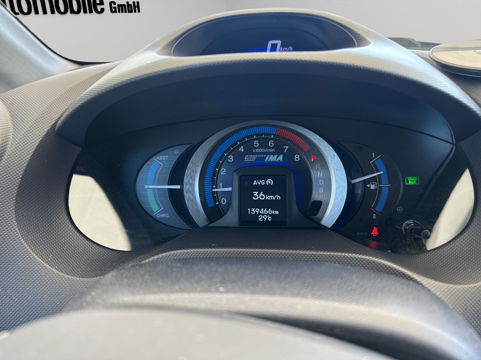 HONDA Insight 1.3i Hybrid Elegance CVT-image-20