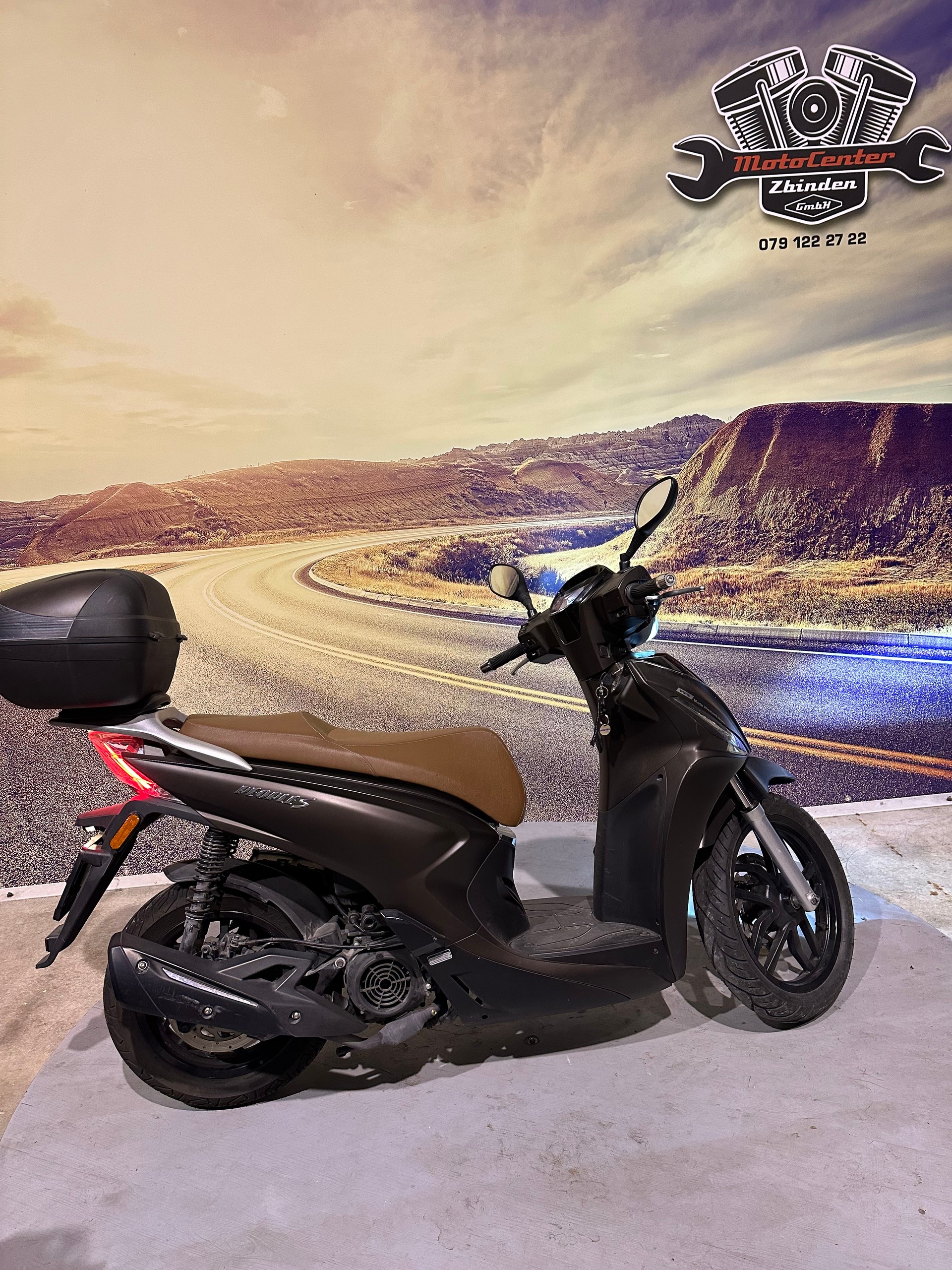 KYMCO People S 125i ABS Topcase/Windschild