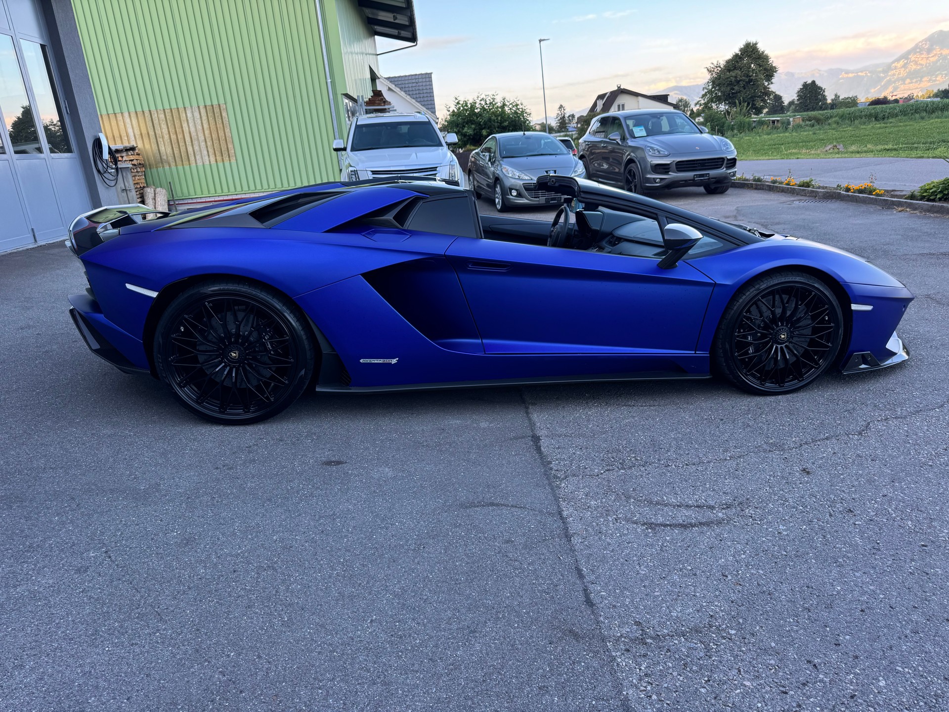 LAMBORGHINI Aventador S Bucherer Blue Edition 1of1 LP740-4 Roadster E-Gear-image-9