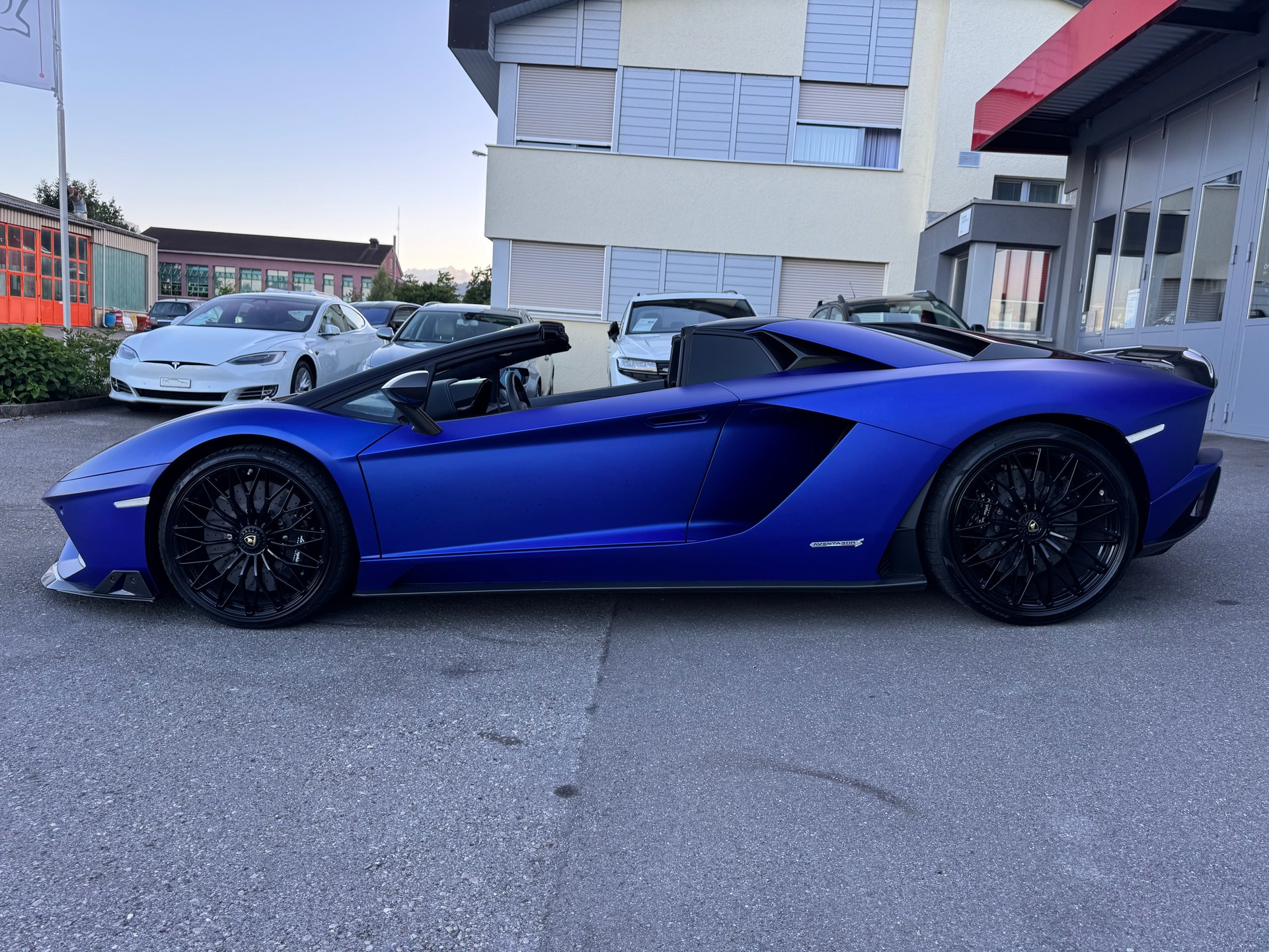LAMBORGHINI Aventador S Bucherer Blue Edition 1of1 LP740-4 Roadster E-Gear-image-7