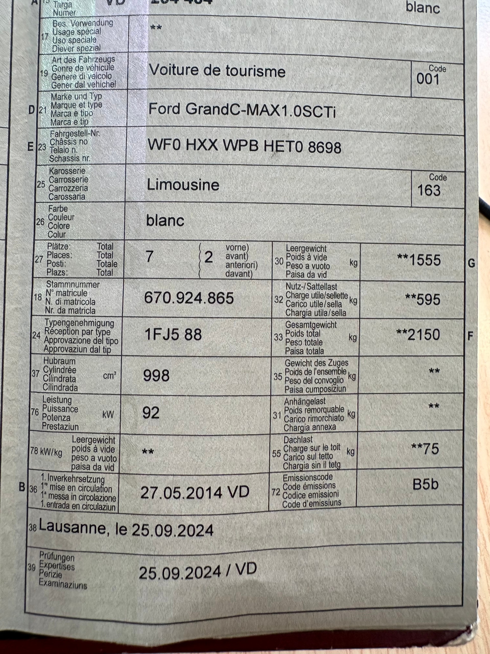 FORD Grand C-Max 1.0 SCTi KNIE-Edition-image-4