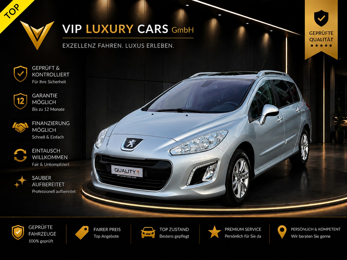 PEUGEOT 308 SW 1.6 HDI Business EGS6 7 Plätze