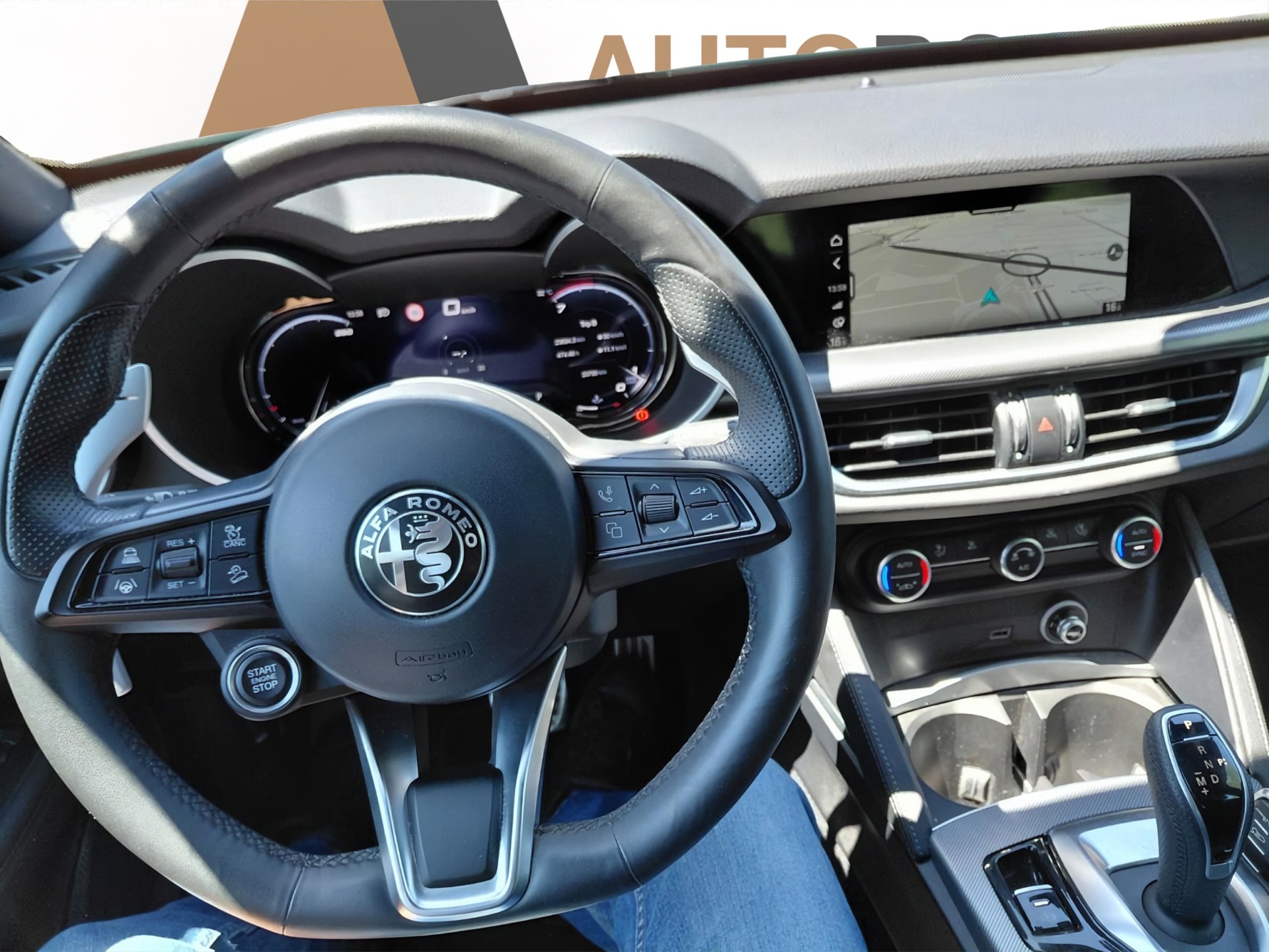 ALFA ROMEO Stelvio 2.0 MA 280 Sprint Q4 Verde Montreal-image-22