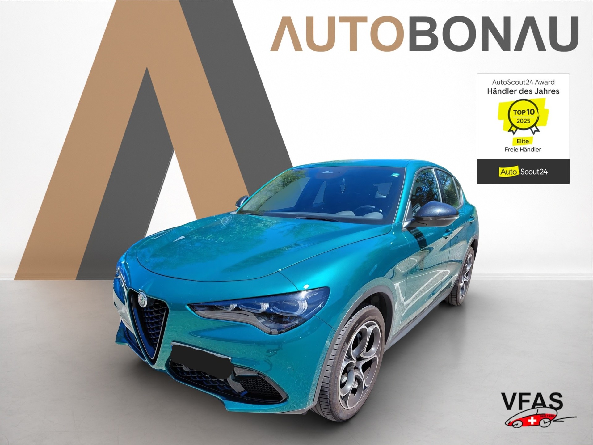 ALFA ROMEO Stelvio 2.0 MA 280 Sprint Q4 Verde Montreal-image-0