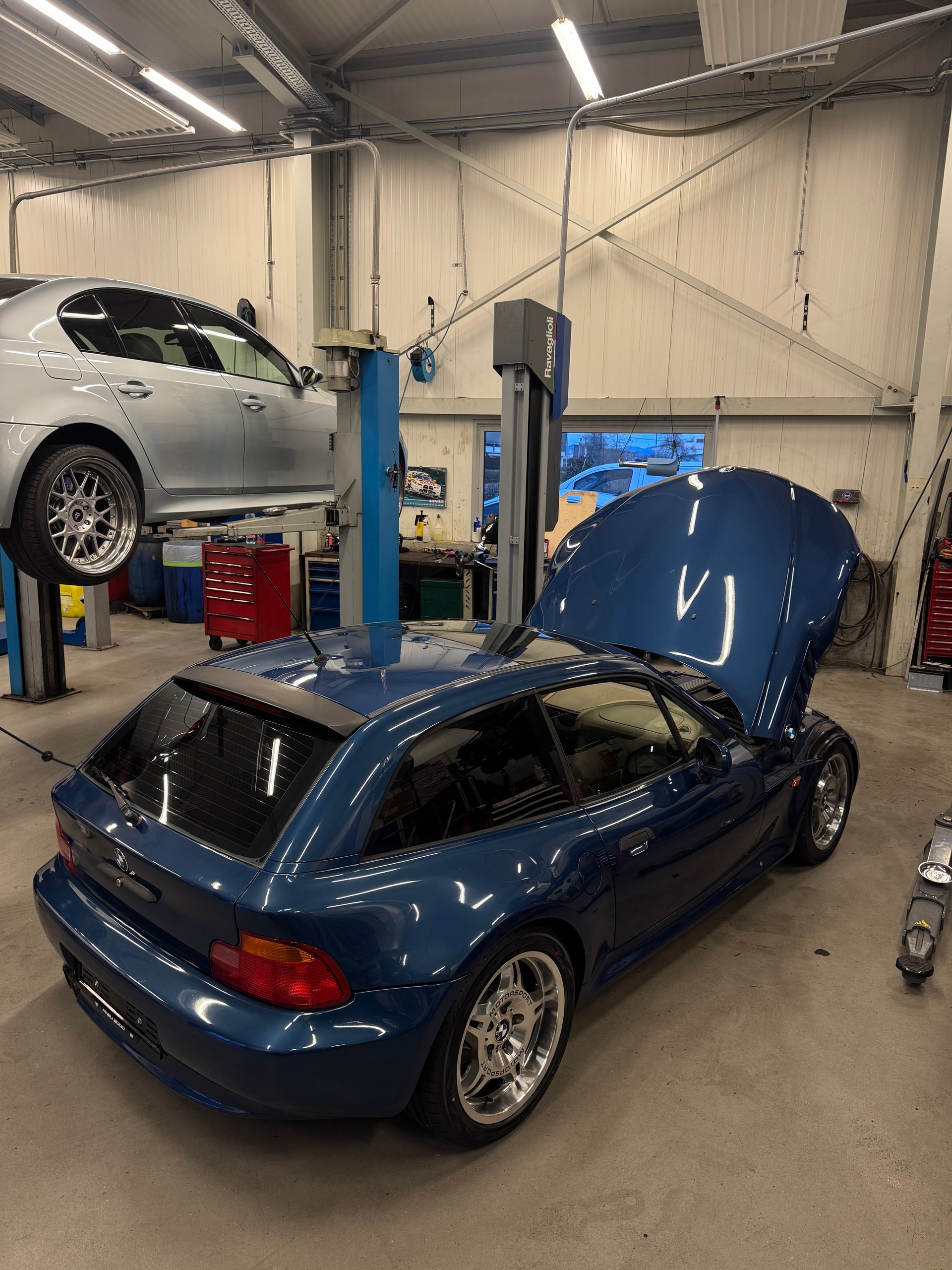BMW Z3 2.8i Coupé *Topasblau - Braunleder*-image-1