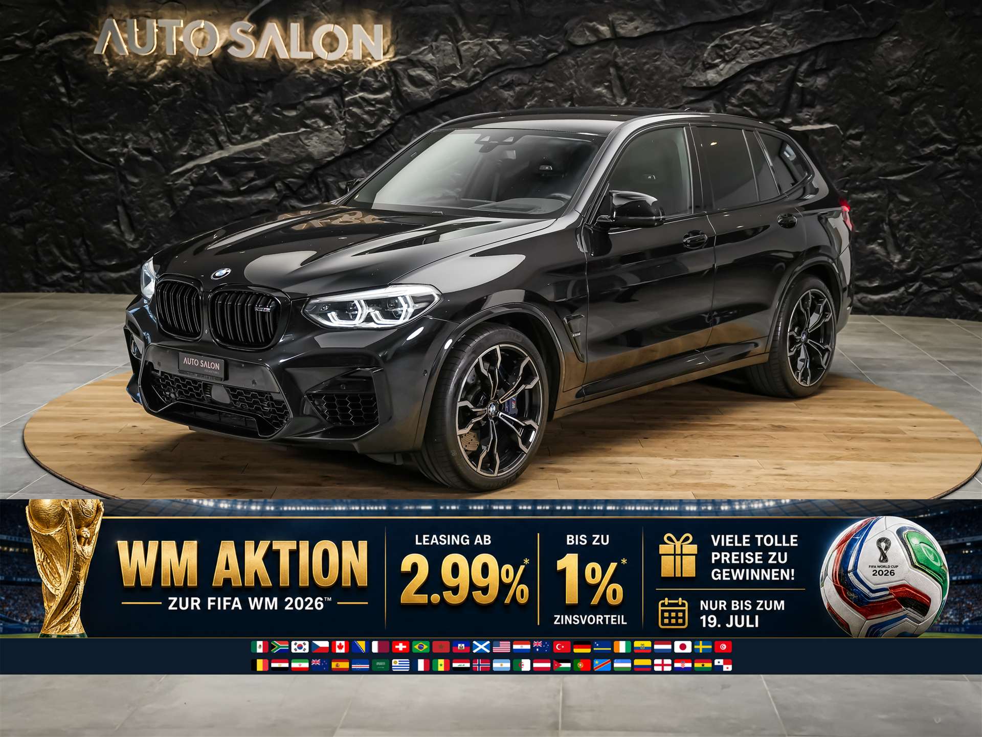 BMW X3 xDrive M Competition Steptronic *Harman/Kardon*Abstandsregler*Head Up*Sitzlüftung*-image-0