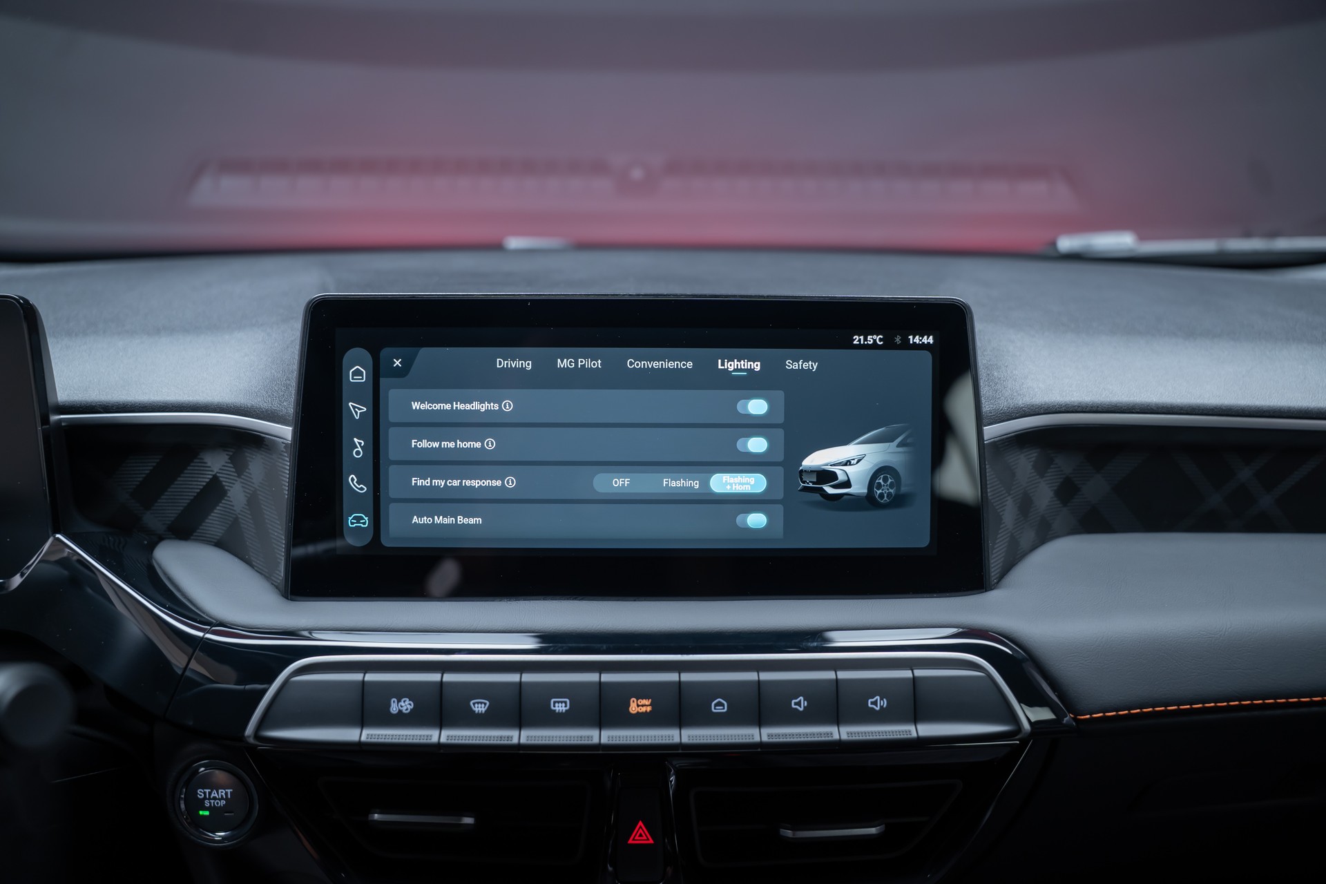 MG 3 1.5 Hybrid Luxury / 360°Kamera / Sitzheizung / Teilleder-image-33