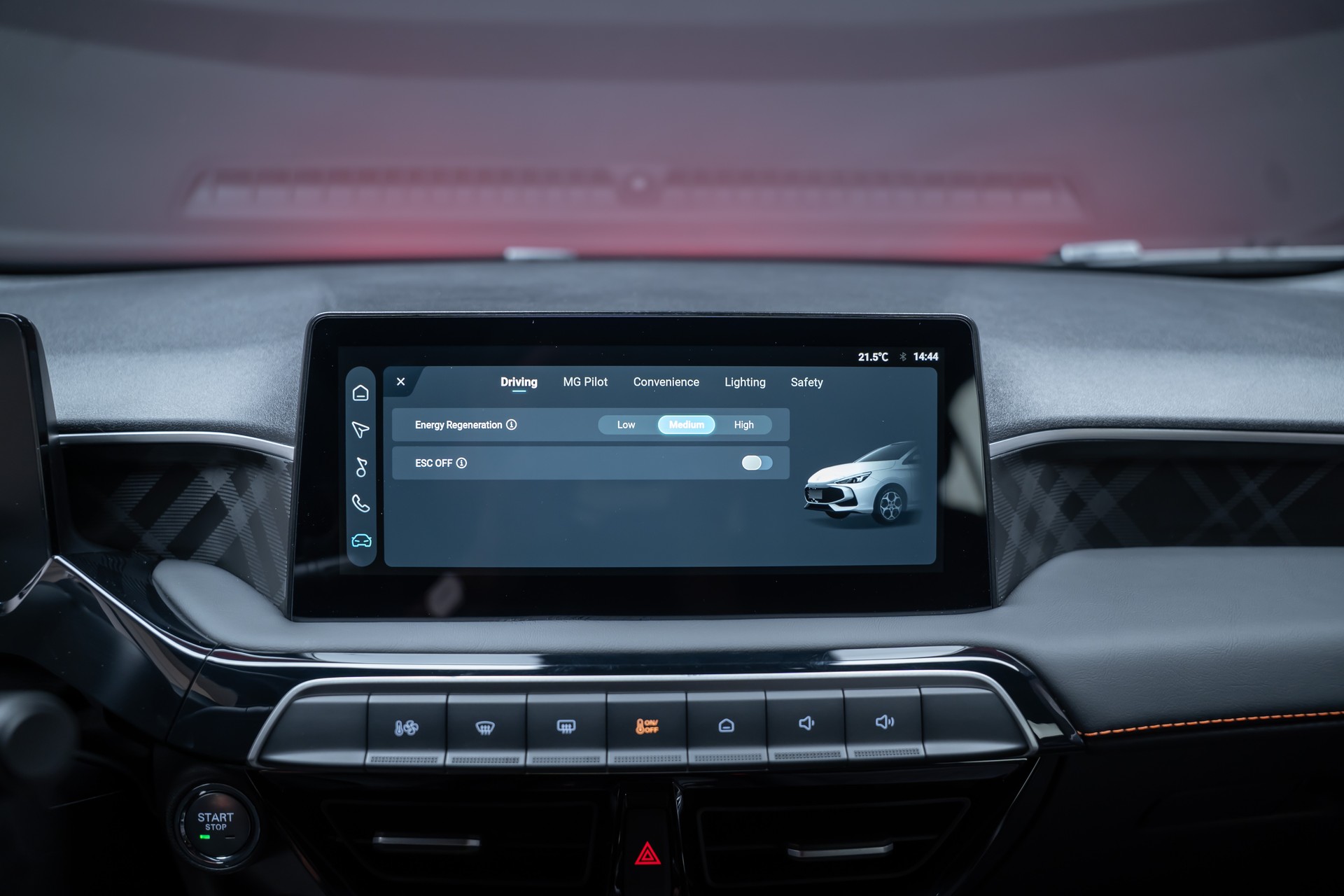 MG 3 1.5 Hybrid Luxury / 360°Kamera / Sitzheizung / Teilleder-image-30