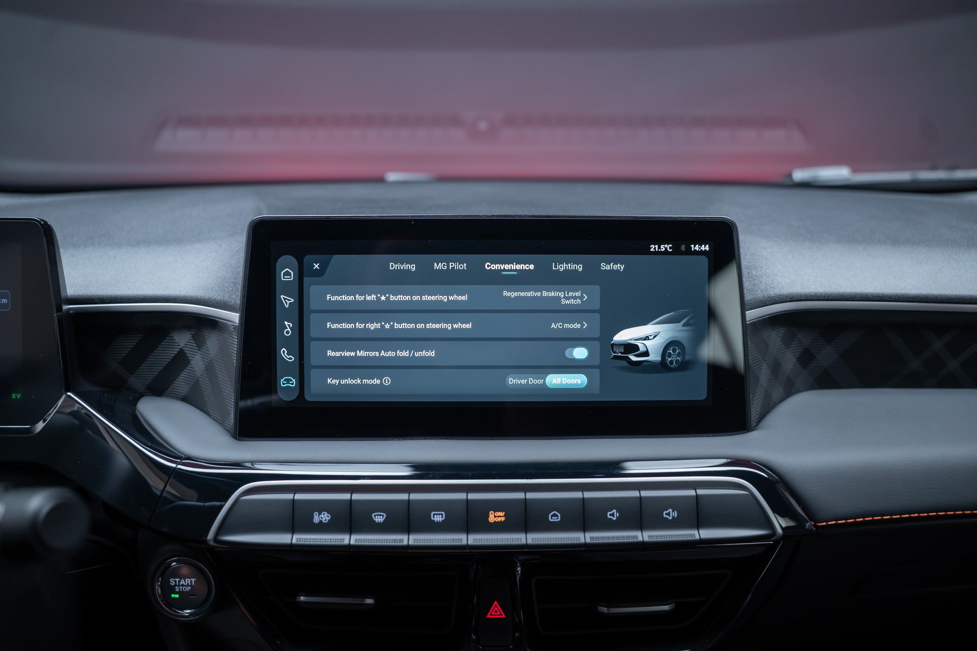 MG 3 1.5 Hybrid Luxury / 360°Kamera / Sitzheizung / Teilleder-image-31