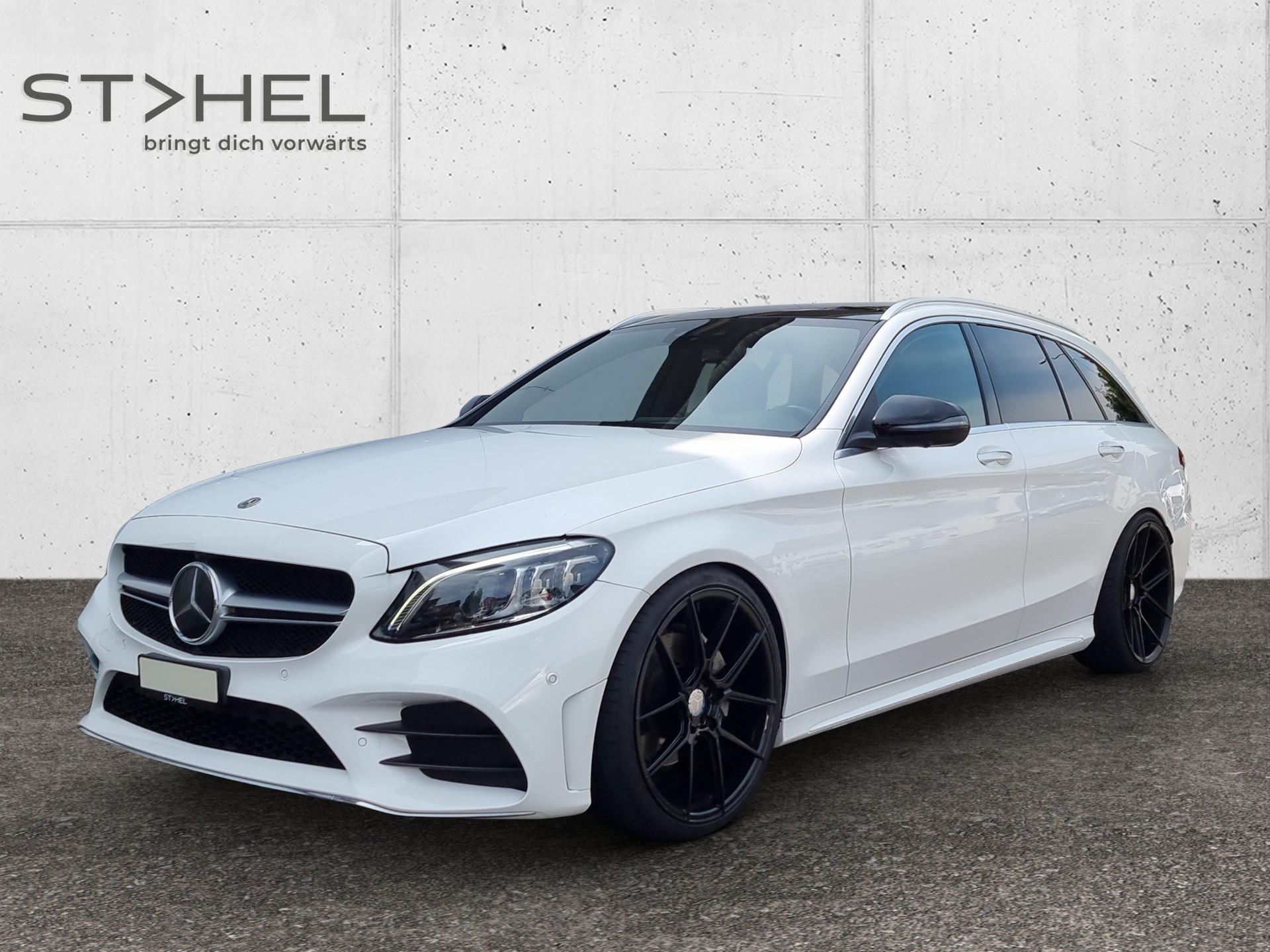 MERCEDES-BENZ C 220d SwissStar AMG Line 4m-image-0