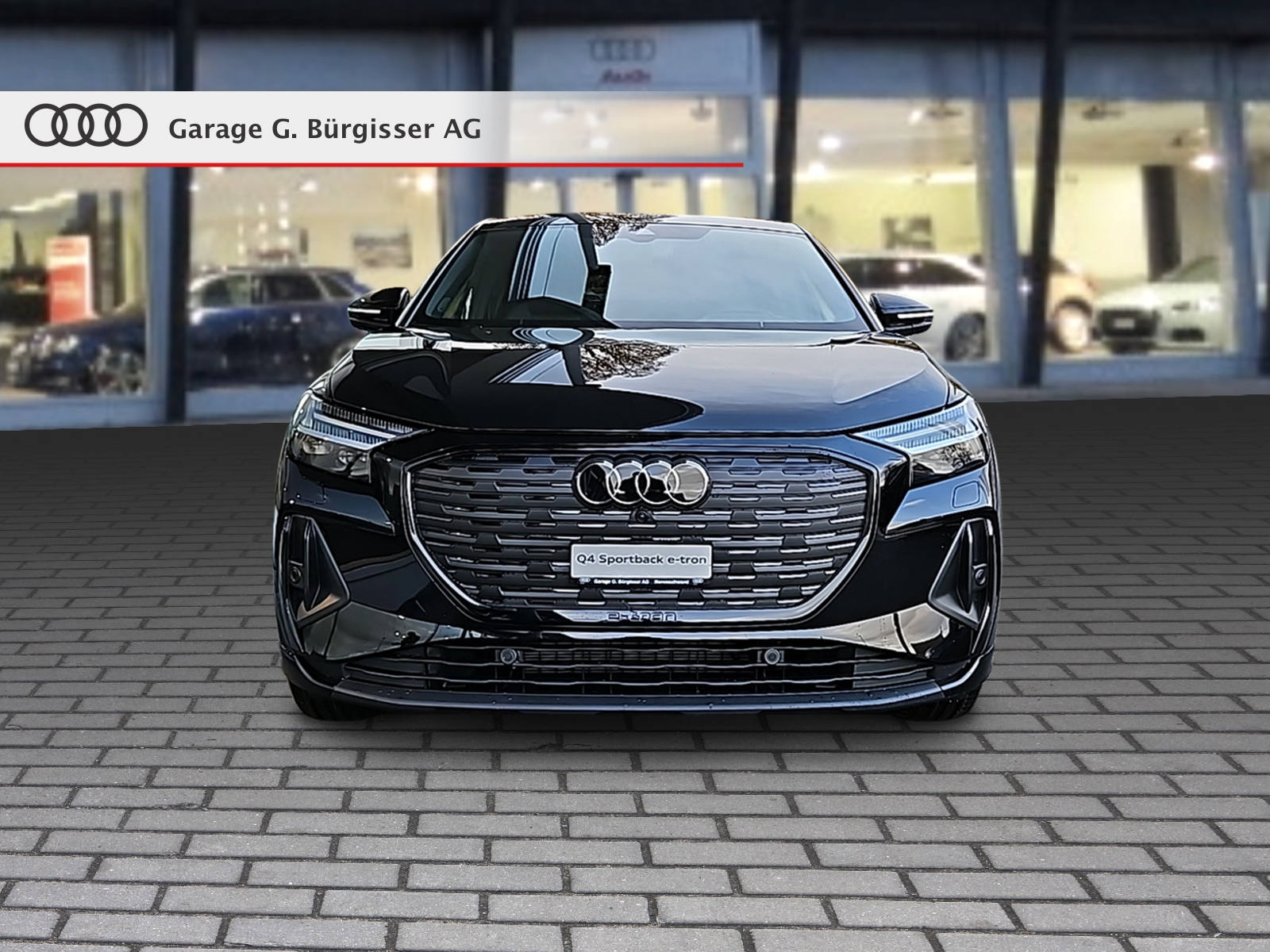 AUDI Q4 Sportback e-tron 45 Attraction quattro Mythosschwarz Metallic-image-1