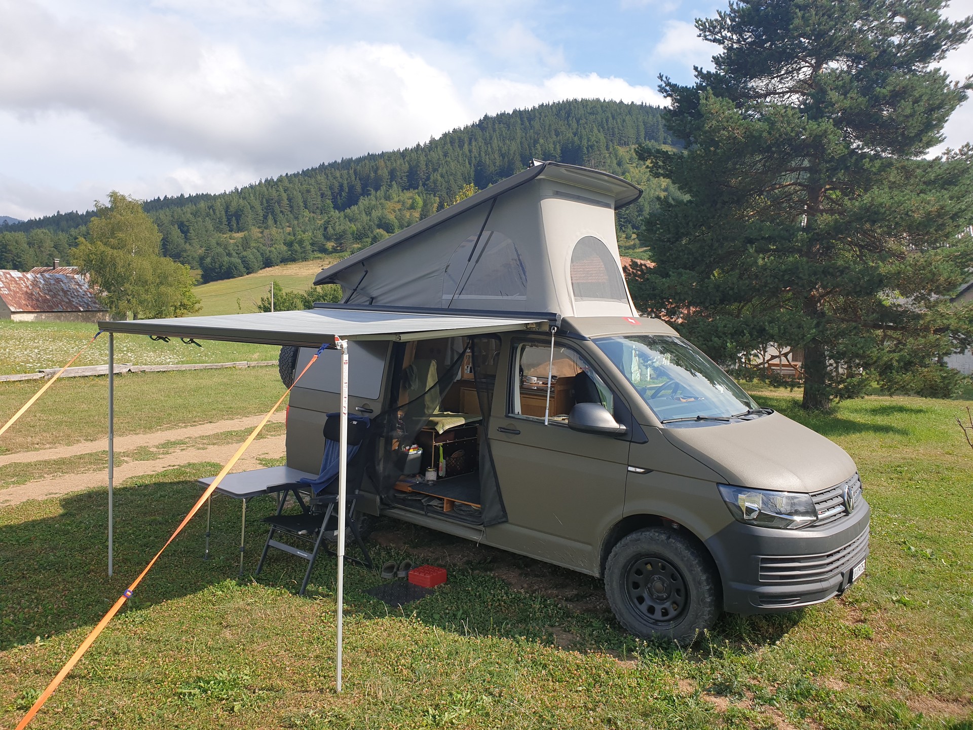 VW T6 4motion mit Hess Offroad Fahrwerk
