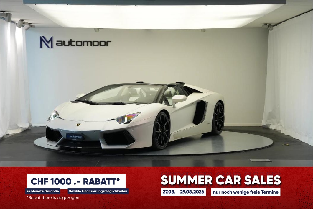 LAMBORGHINI Aventador LP700-4 Roadster E-Gear *Unikat* *Novitec* *Mattlackierung*-image-0