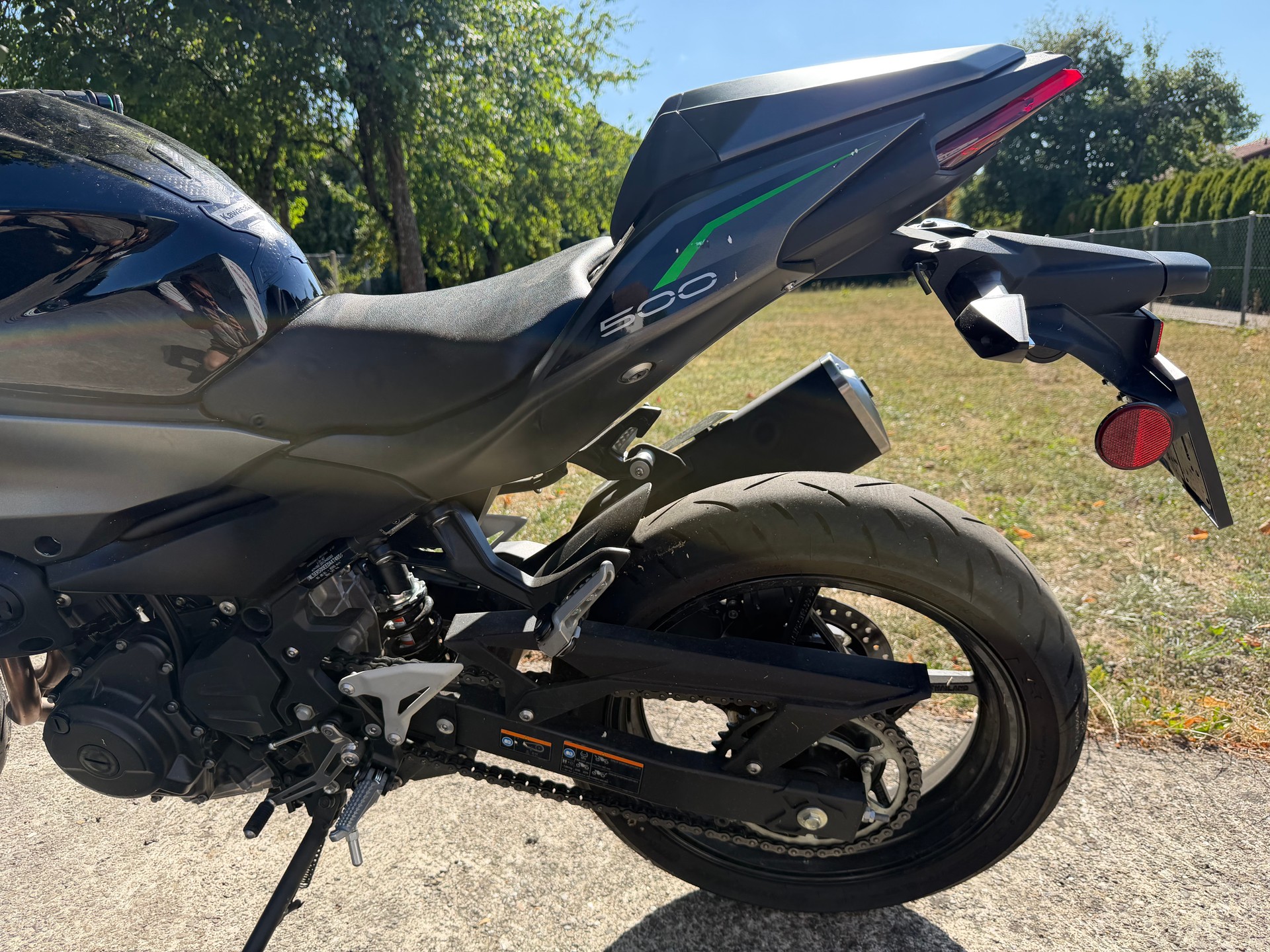 KAWASAKI Z 500/ 2025 / -3000km / accidenté - Unfall-image-3