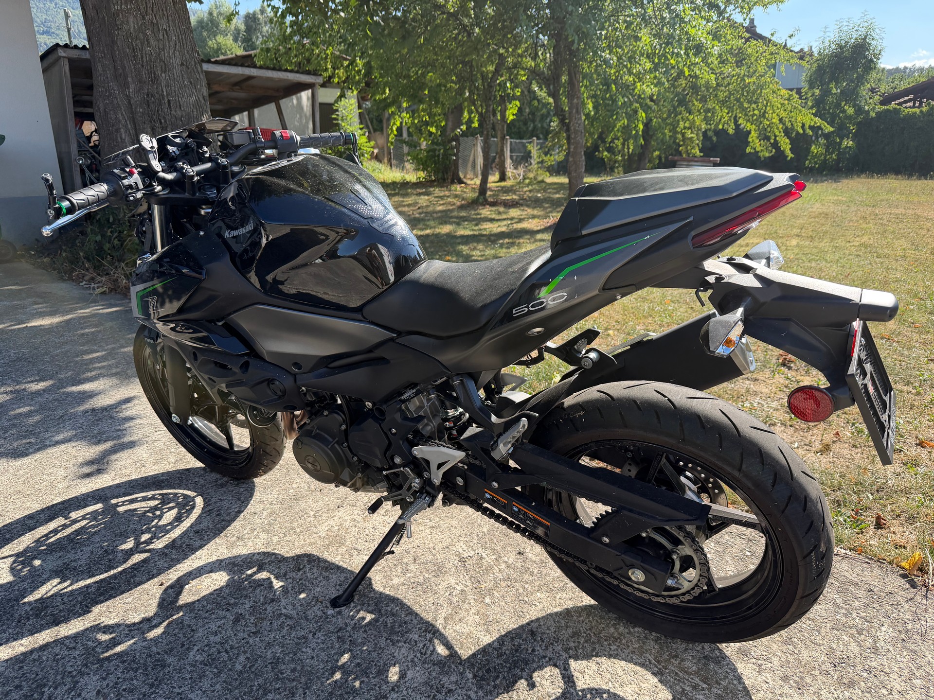 KAWASAKI Z 500/ 2025 / -3000km / accidenté - Unfall-image-2