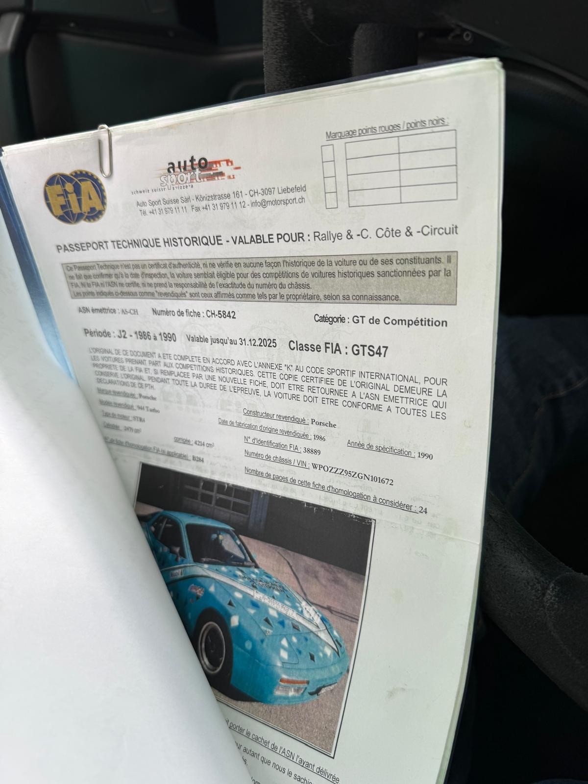 PORSCHE Turbo CUP / original ex. Brun-image-10