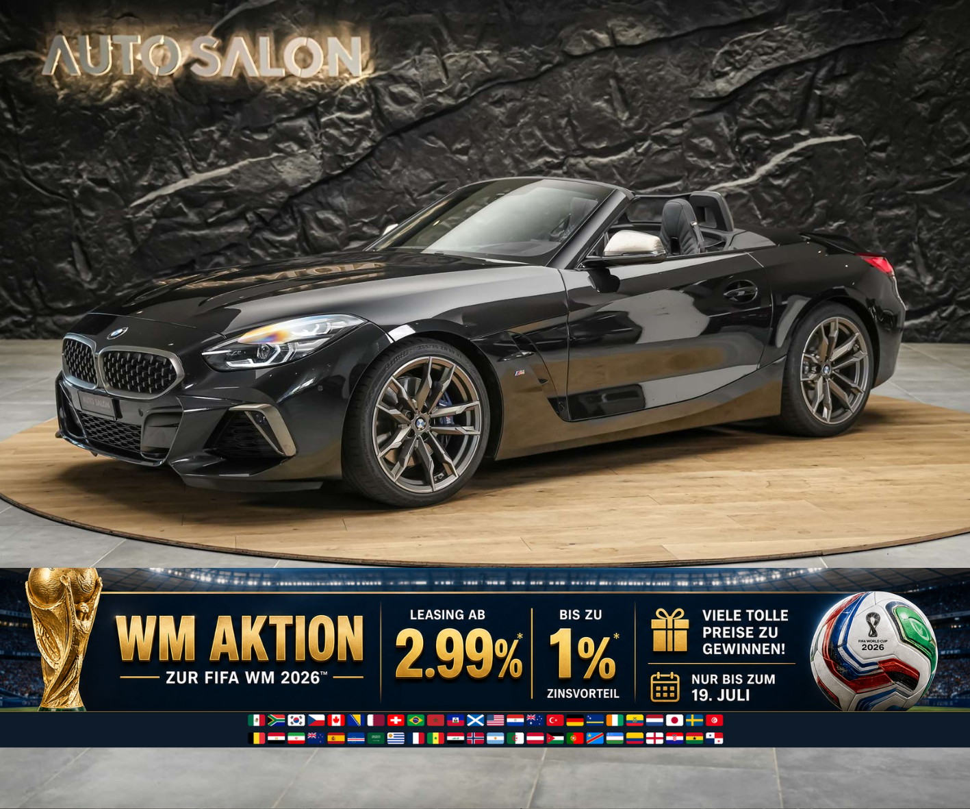BMW Z4 M40i Steptronic *CH Auto*Head-Up*Harman/Kardon*El. Sitze mit Memory*-image-0