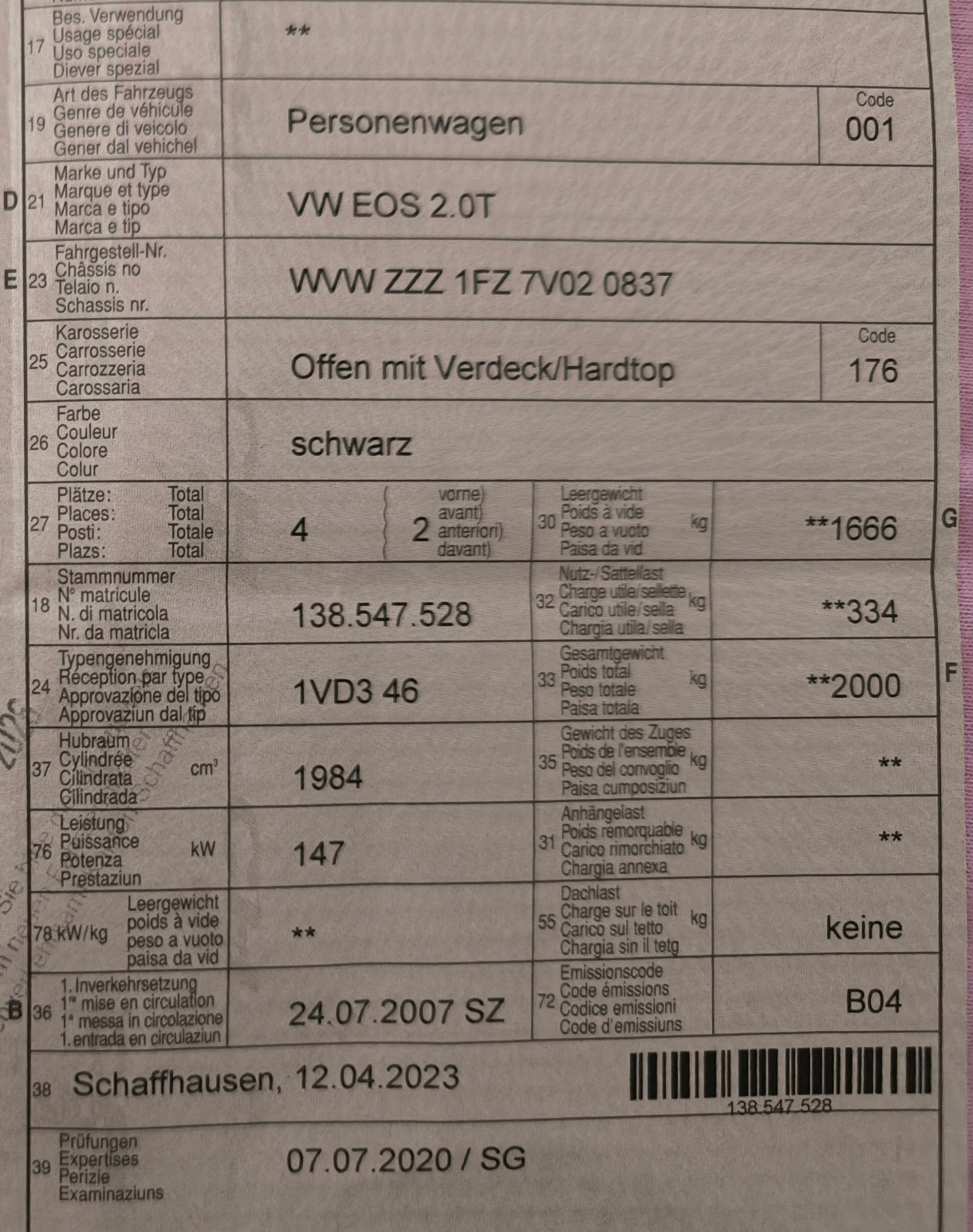 VW Eos 2.0 FSI Turbo-image-10