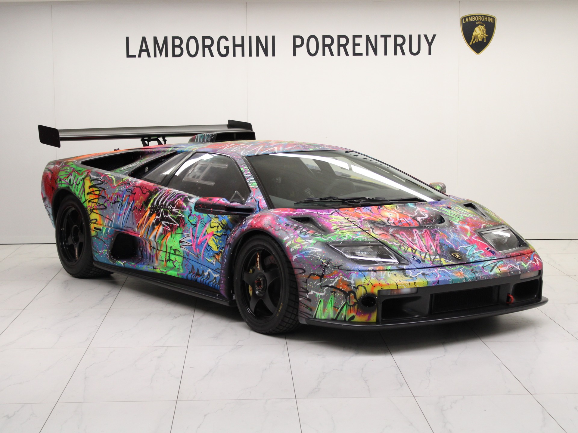LAMBORGHINI DIABLO GTR - ART CAR-image-1