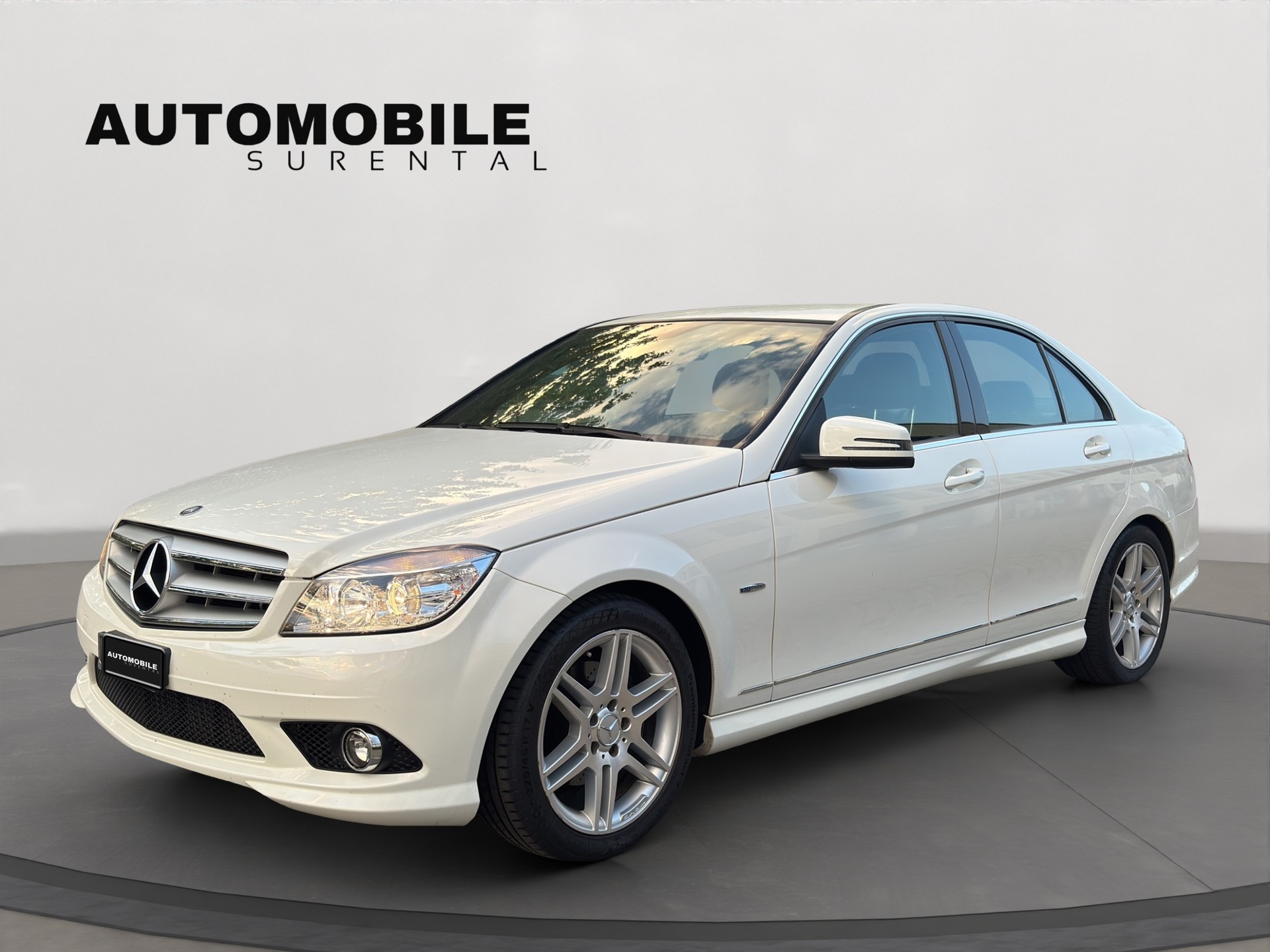 MERCEDES-BENZ C 180 Kompressor AMG Line White Star Automatik-image-0