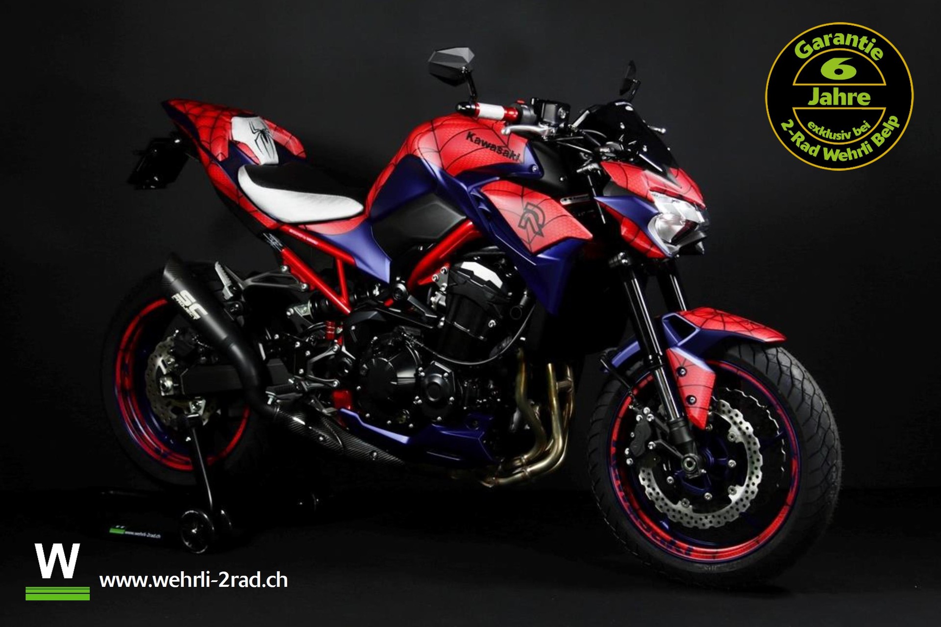 KAWASAKI Z 900 (92 KW) *Spiderman*