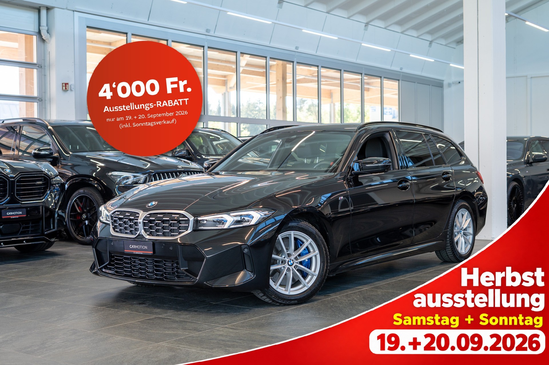 BMW M340i xDrive Touring / LCI / Panorama / 360°Kamera-image-0