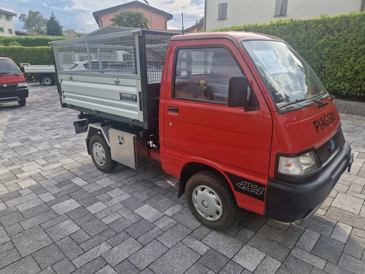 PIAGGIO Porter 1.3-16 4x4 - EX. Veicolo Esercito CH con SOLO KM. 3000 - PARI AL NUVO!! - Ponte Ribaltabile 3 Lati "NUOVO"-image-6
