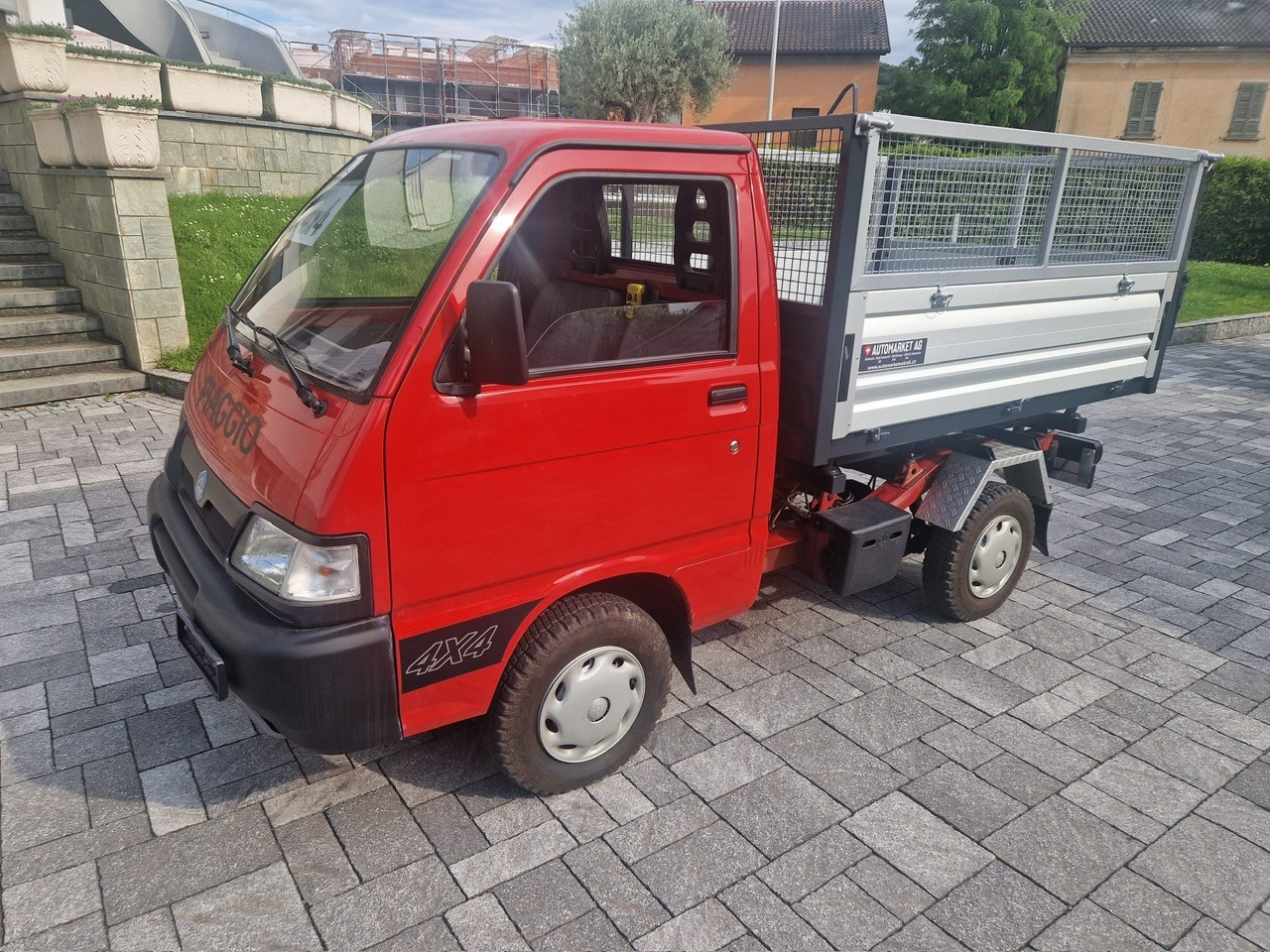 PIAGGIO Porter 1.3-16 4x4 - EX. Veicolo Esercito CH con SOLO KM. 3000 - PARI AL NUVO!! - Ponte Ribaltabile 3 Lati "NUOVO"-image-5