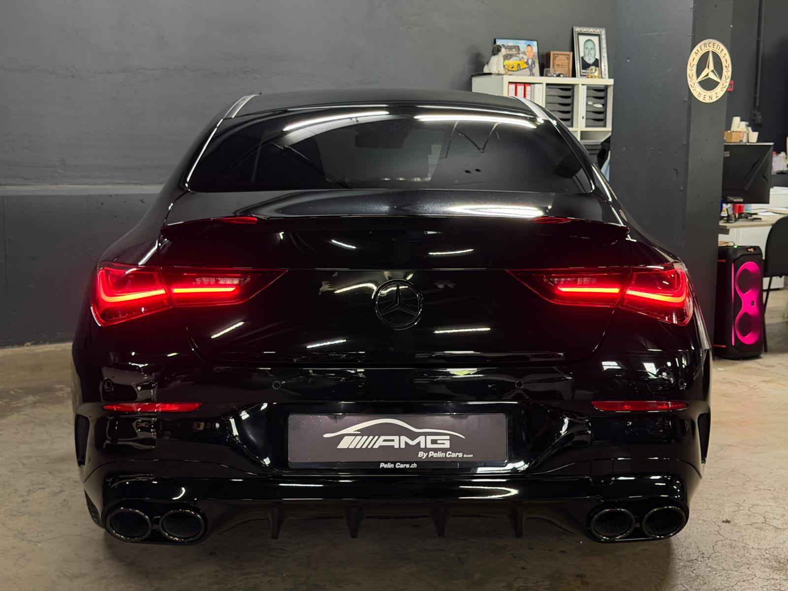 MERCEDES-BENZ CLA 200 AMG (CLA45 AMG Optik) 8G-DCT Limited All Black Performance-image-7