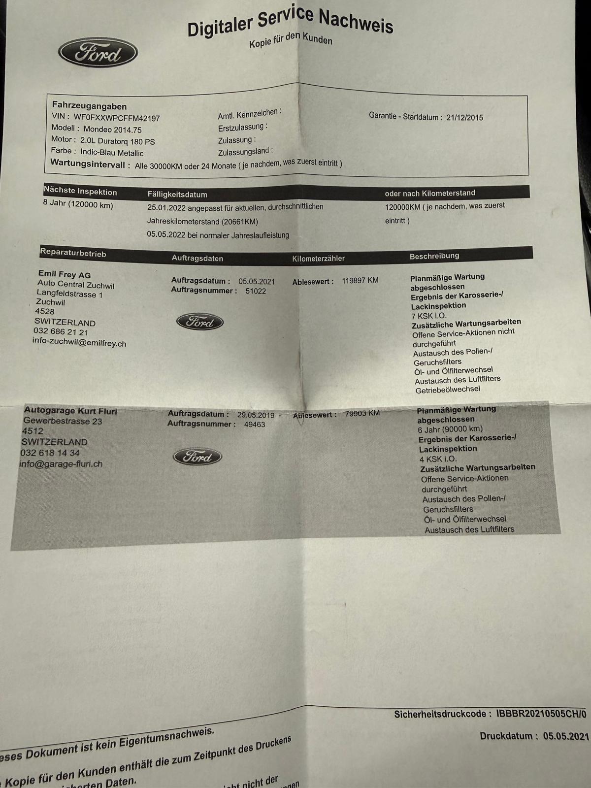 FORD Mondeo 2.0 TDCi Titanium AWD PowerShift-image-16
