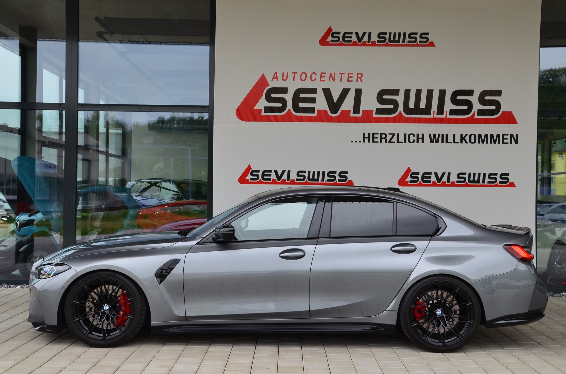 BMW M3 Competition*Skyscraper Grau*Ab MFK,1 Jahr oder 20000km Garantie auf Motor und Getriebe*-image-9