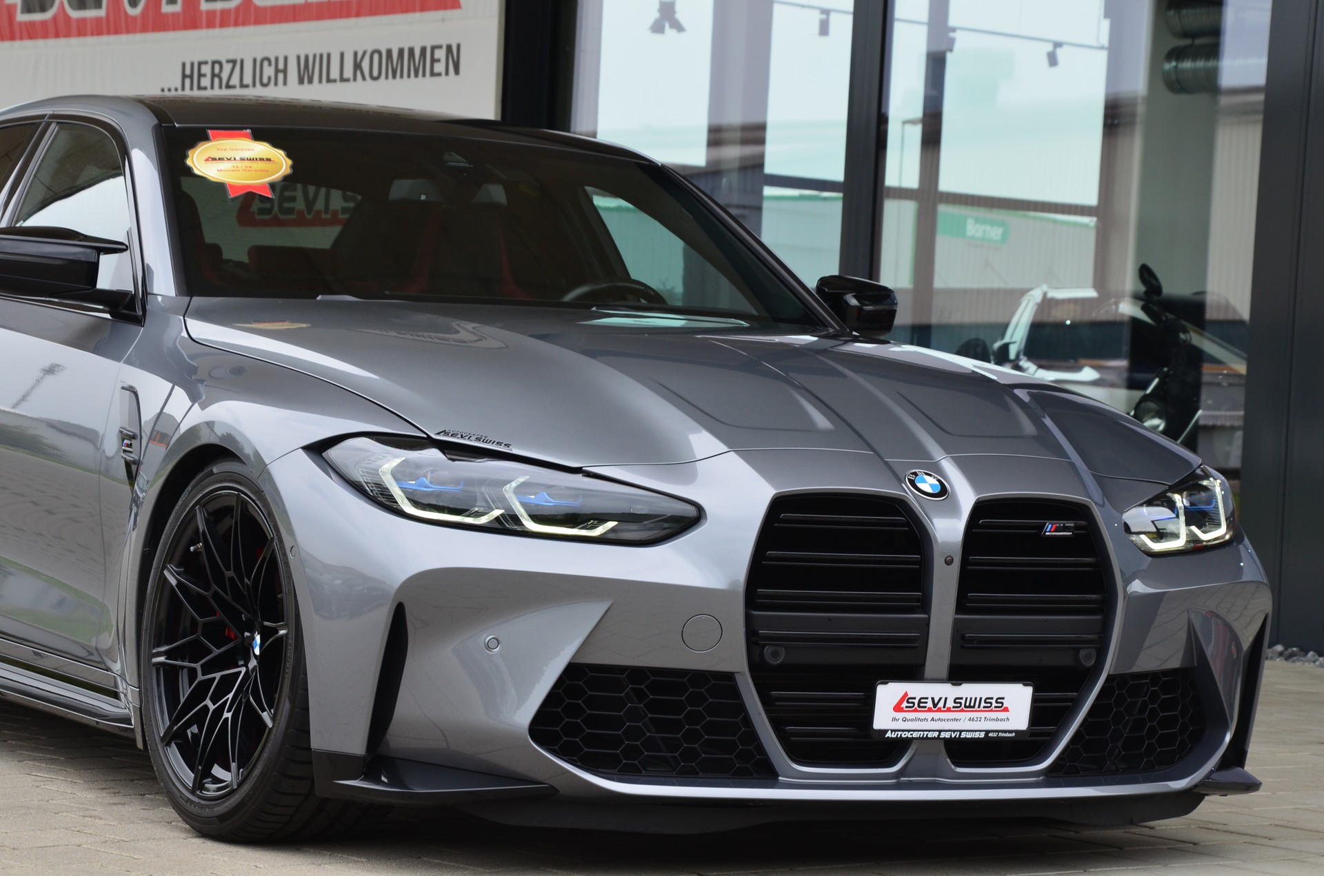 BMW M3 Competition*Skyscraper Grau*Ab MFK,1 Jahr oder 20000km Garantie auf Motor und Getriebe*-image-3