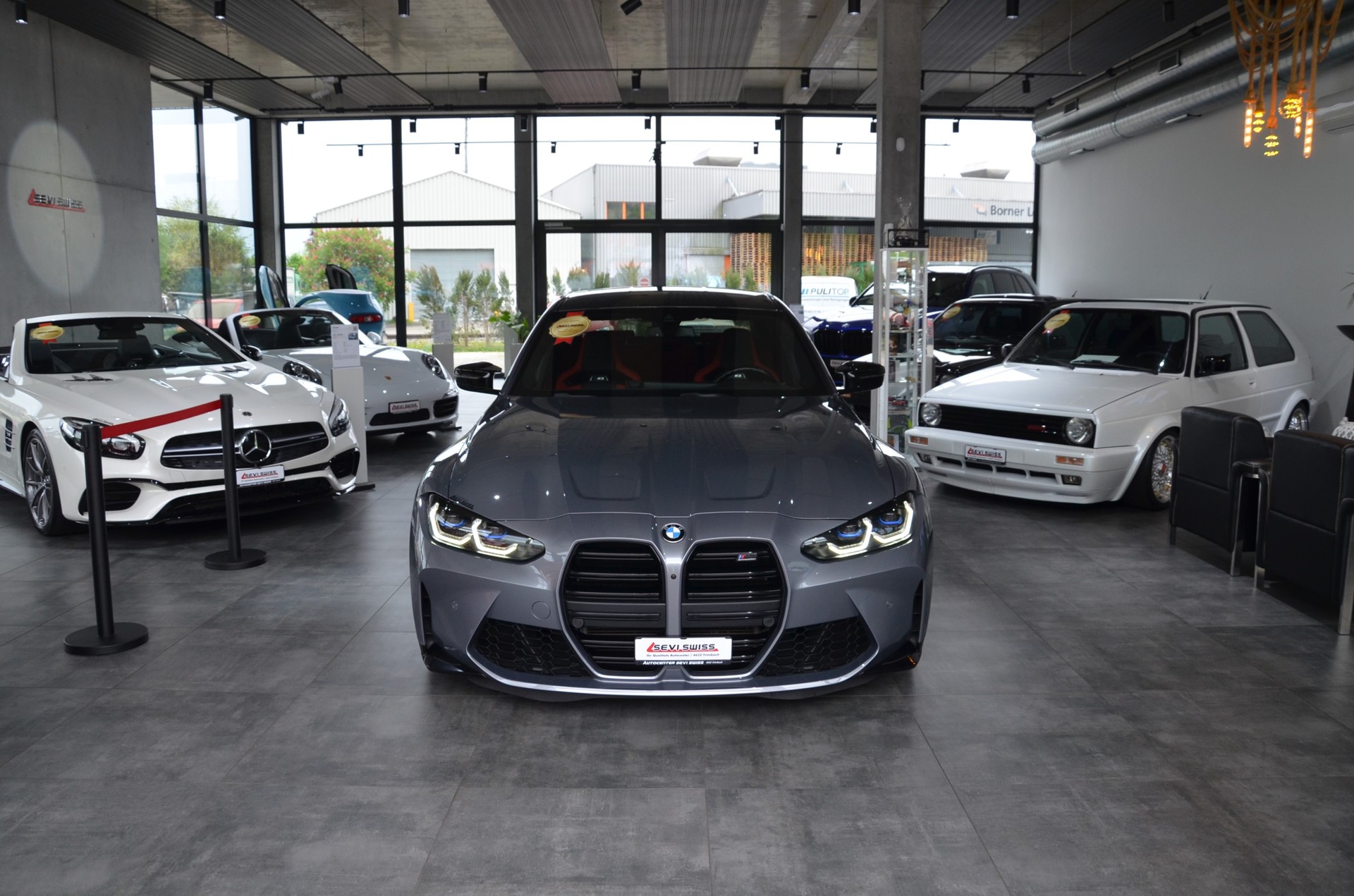 BMW M3 Competition*Skyscraper Grau*Ab MFK,1 Jahr oder 20000km Garantie auf Motor und Getriebe*-image-13