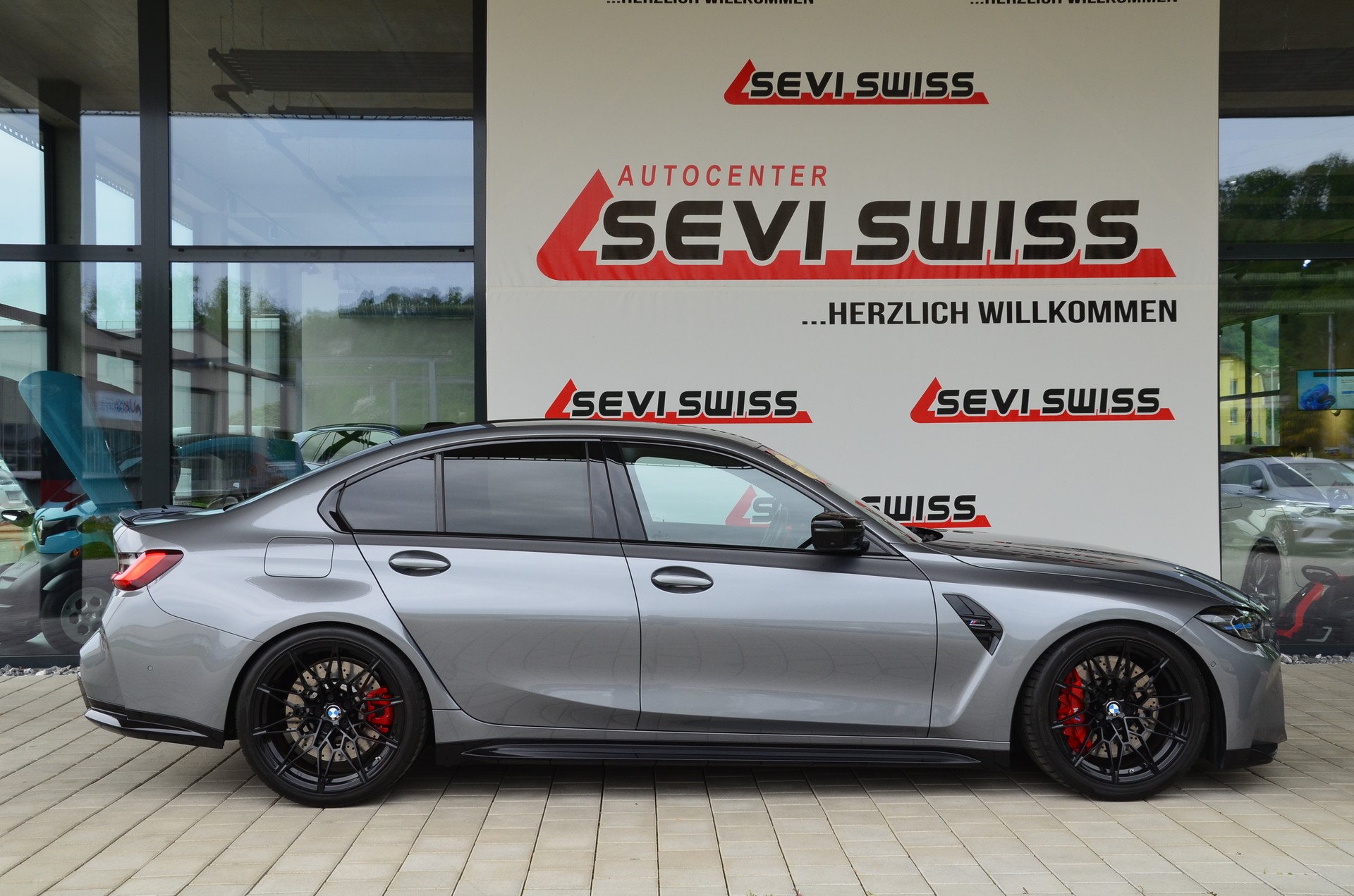 BMW M3 Competition*Skyscraper Grau*Ab MFK,1 Jahr oder 20000km Garantie auf Motor und Getriebe*-image-5