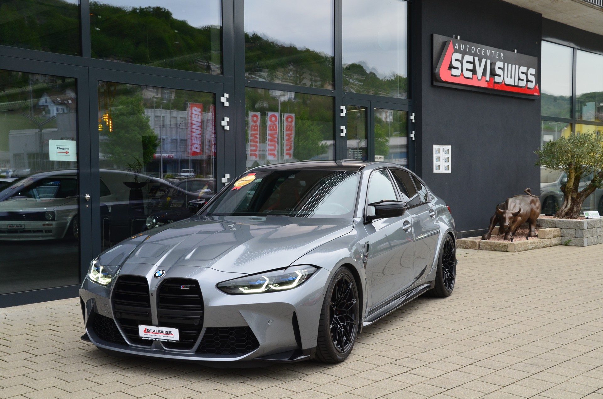 BMW M3 Competition*Skyscraper Grau*Ab MFK,1 Jahr oder 20000km Garantie auf Motor und Getriebe*-image-10