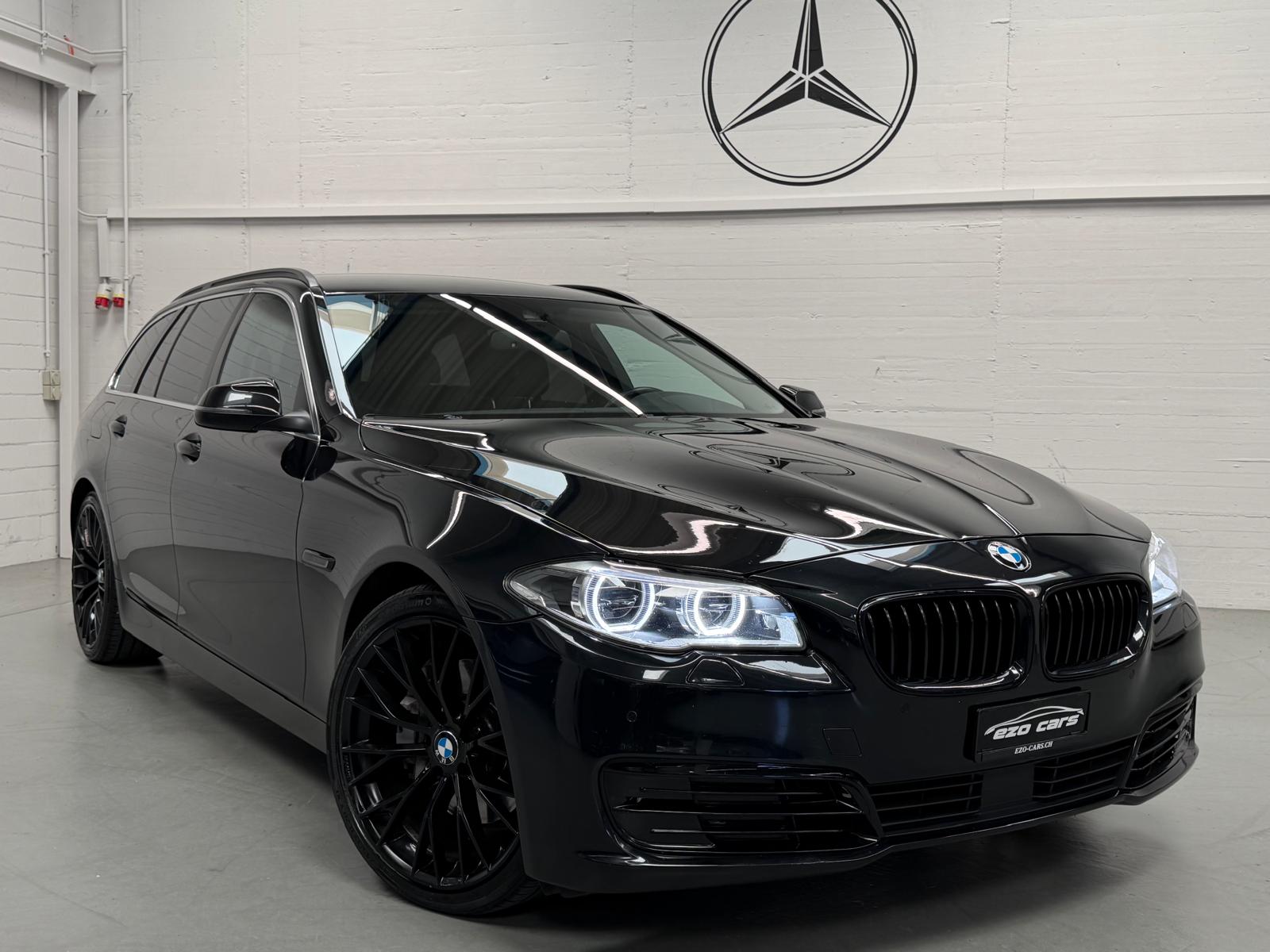 BMW 525d Touring xDrive All Balck Edition Steptronic (CH-Fahrzeug Frisch ab MFK)-image-0